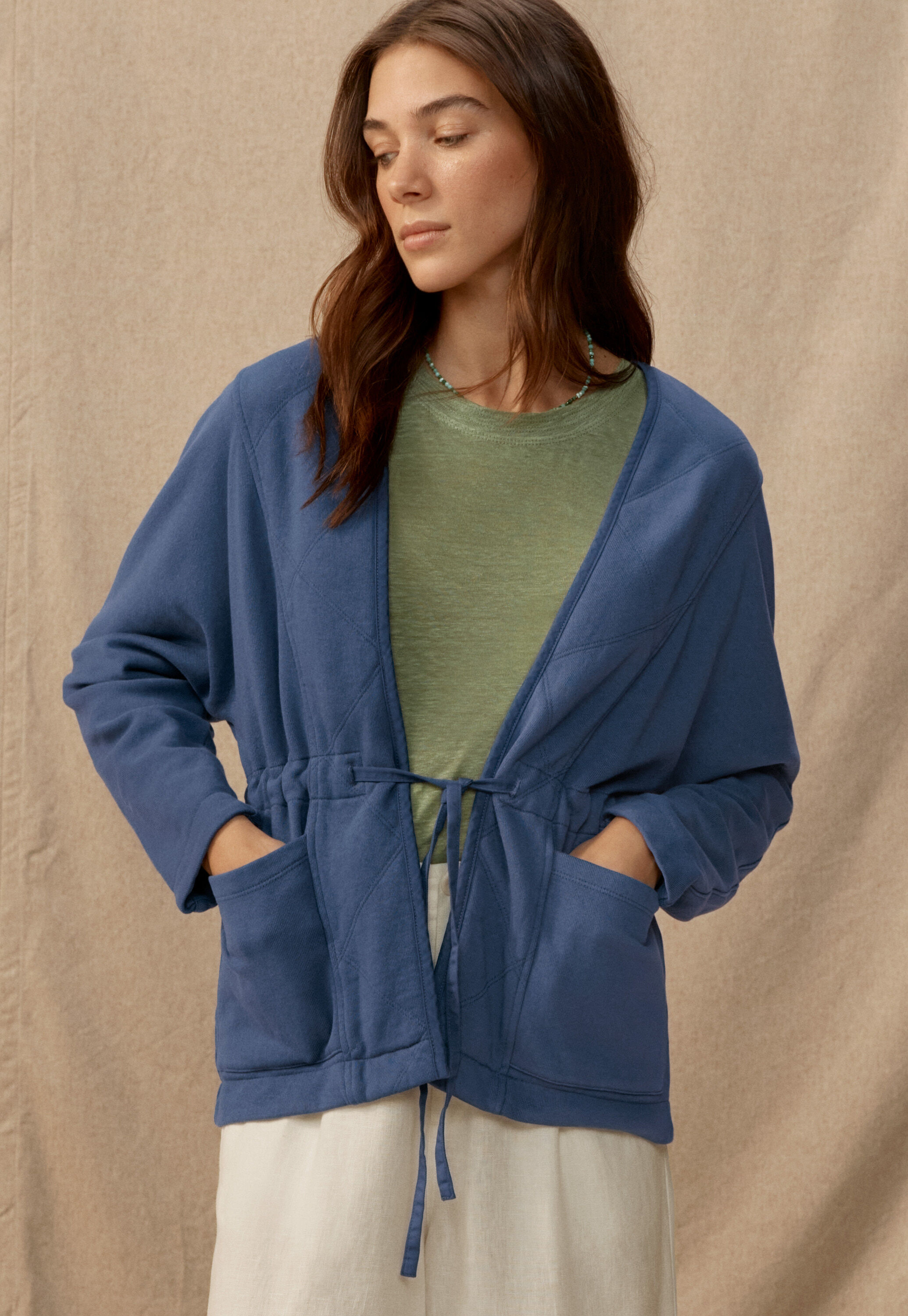 Pintuck blouse