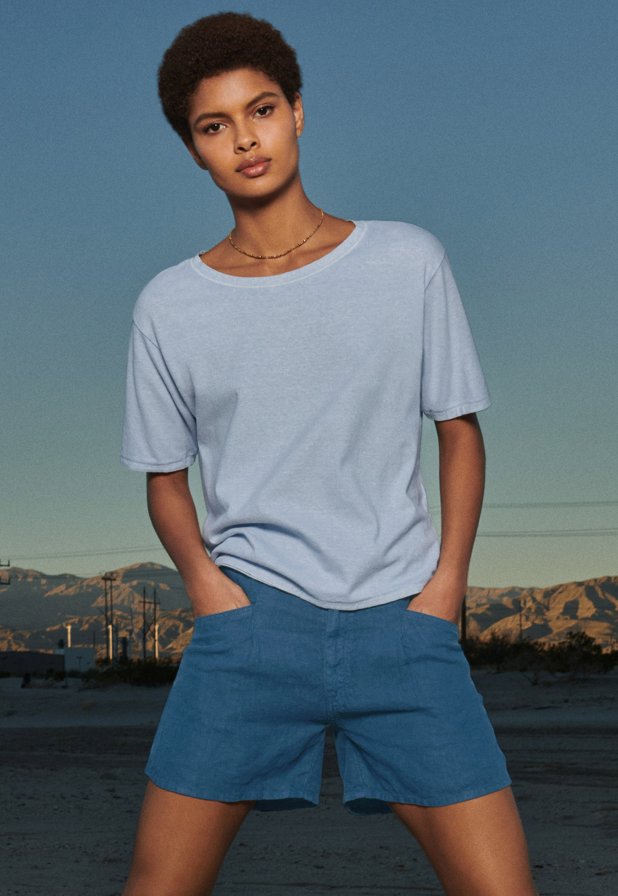 Pintuck blouse