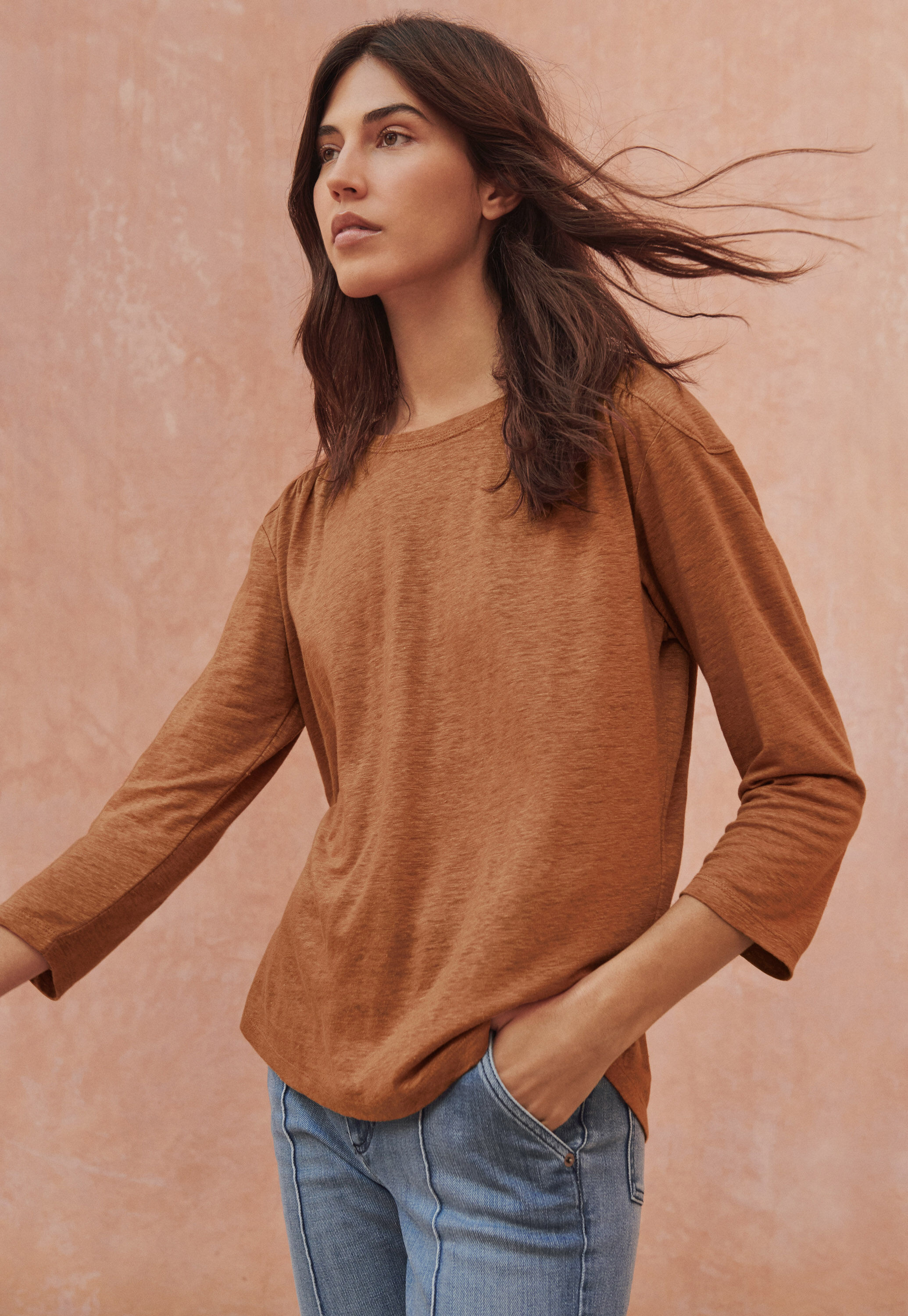Round-neck T-shirt