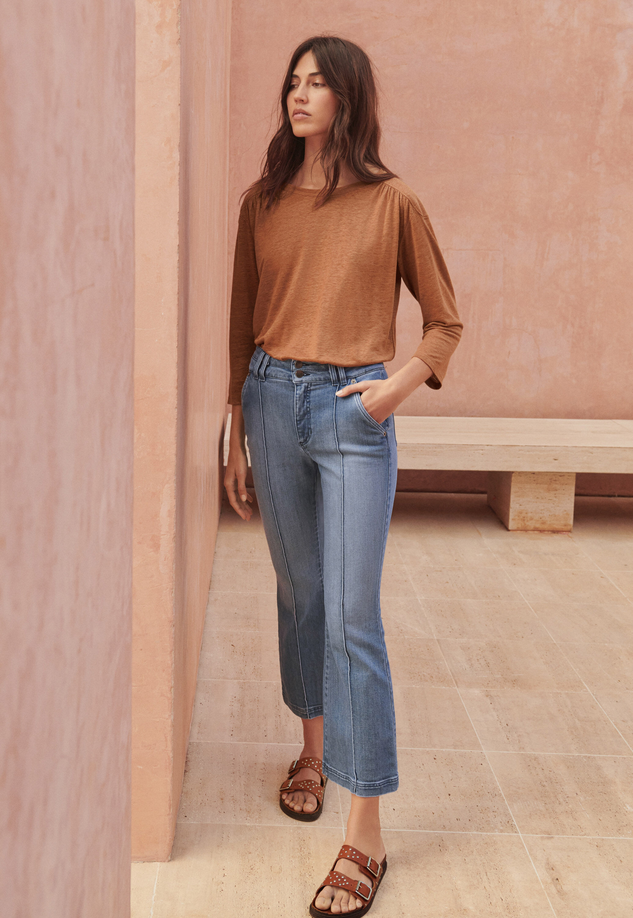 Round-neck T-shirt