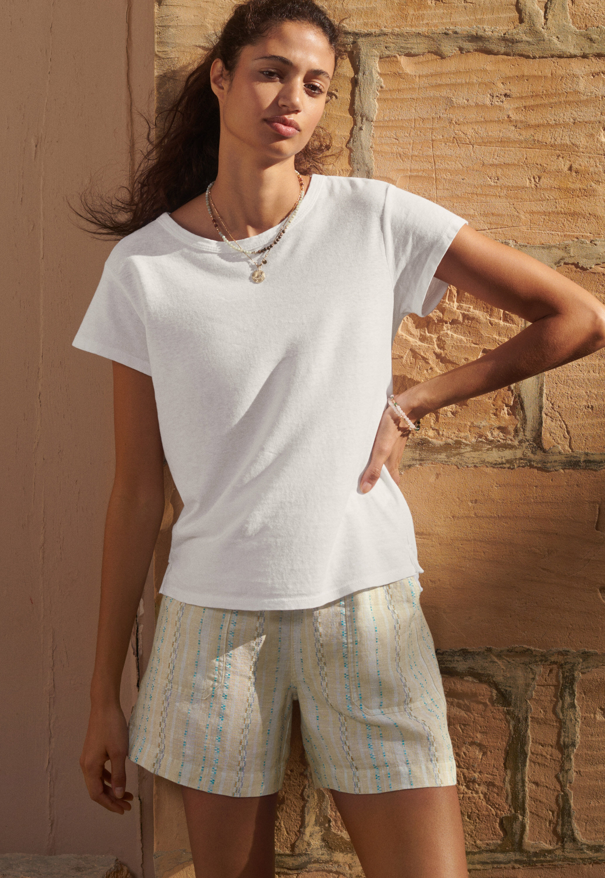 Pull-on shorts, Pebble, large