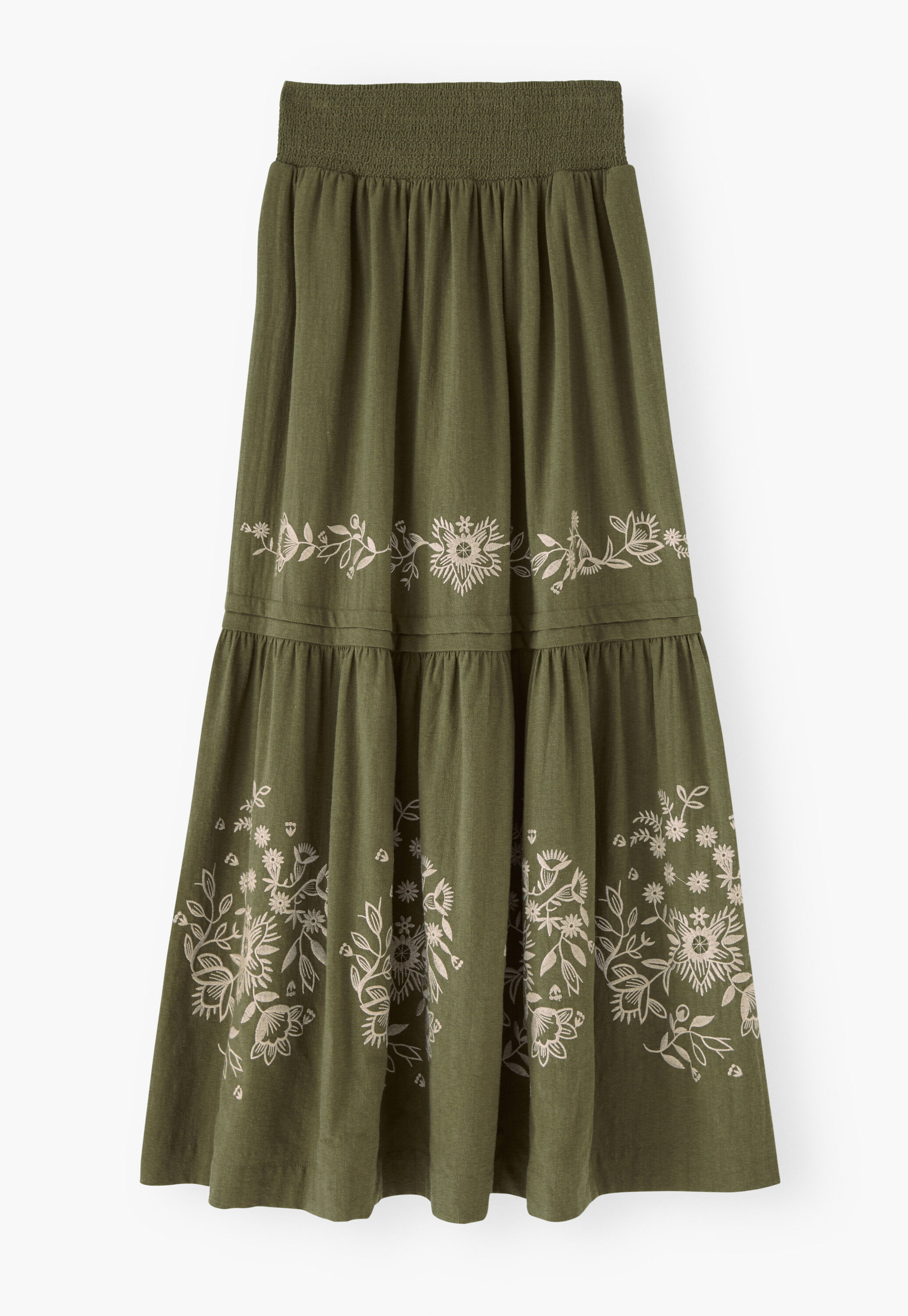 Embroidered skirt