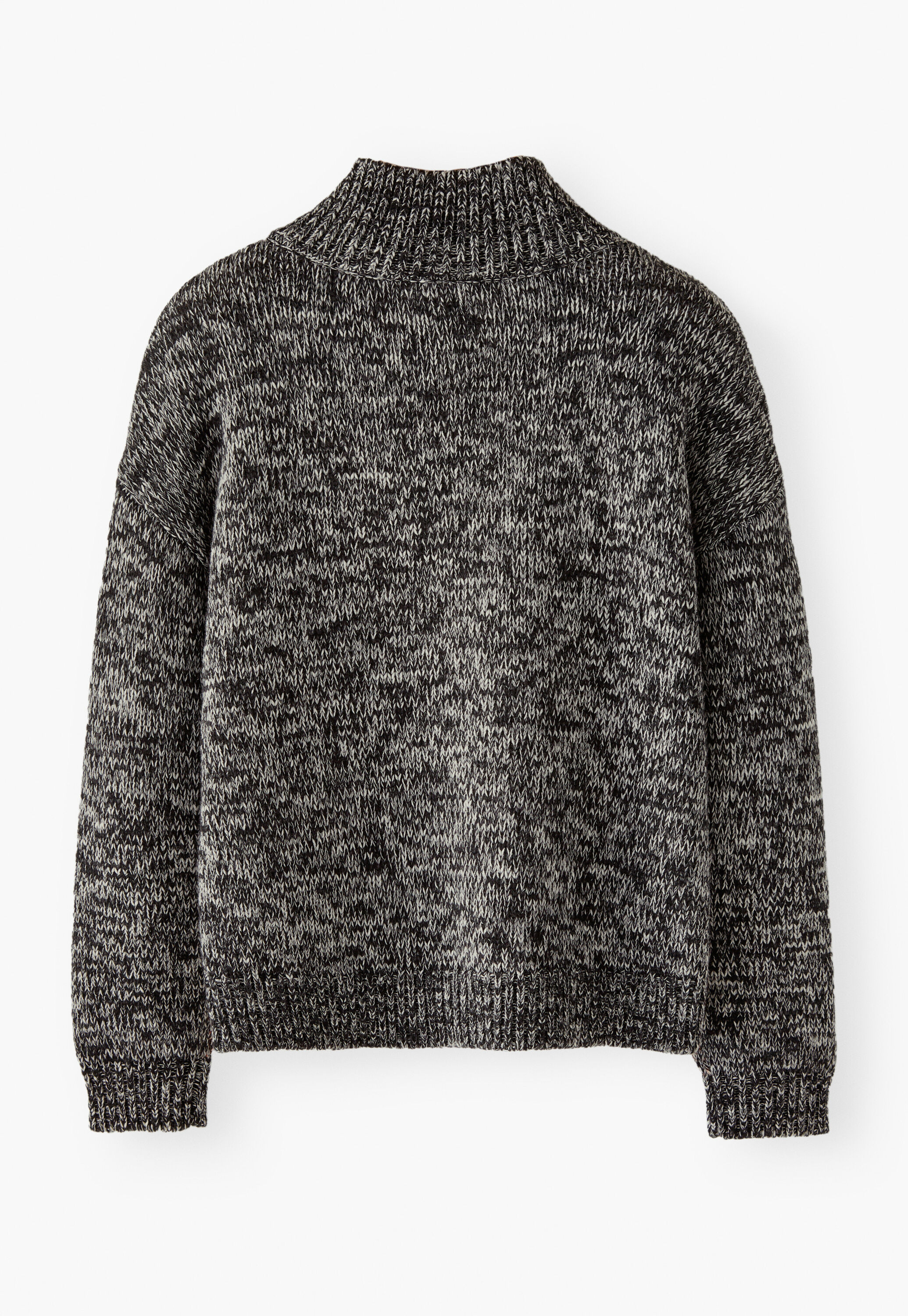 Zip-front sweater