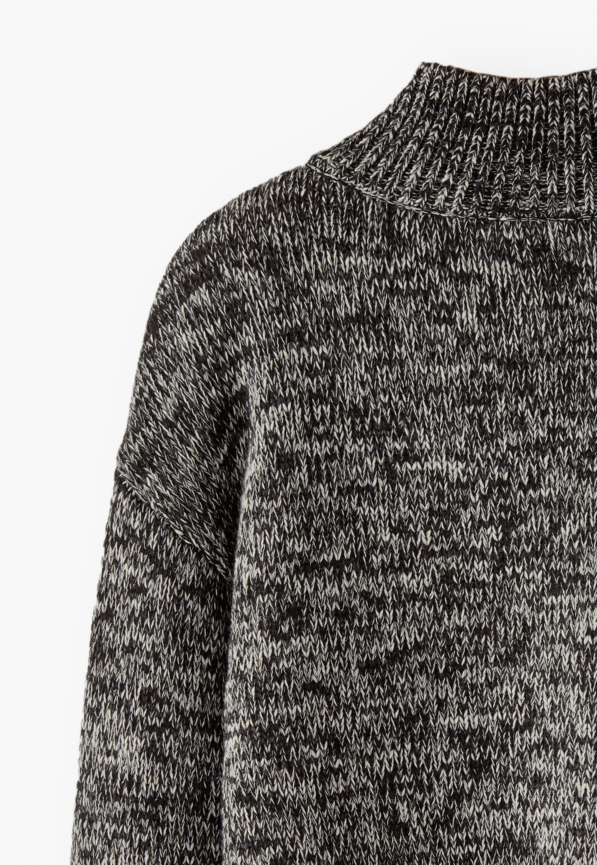 Zip-front sweater