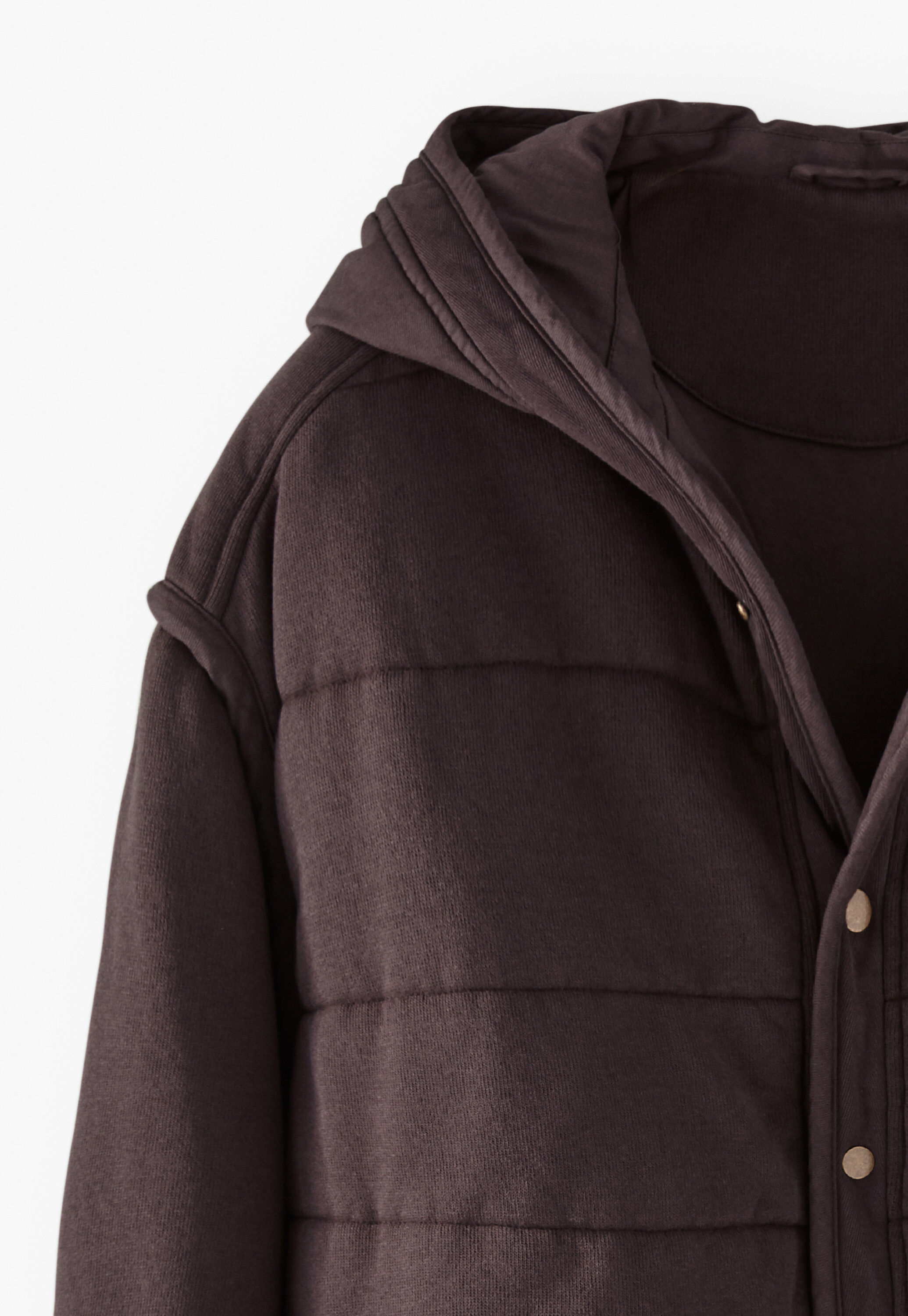 Quilted jacket, Espresso, large