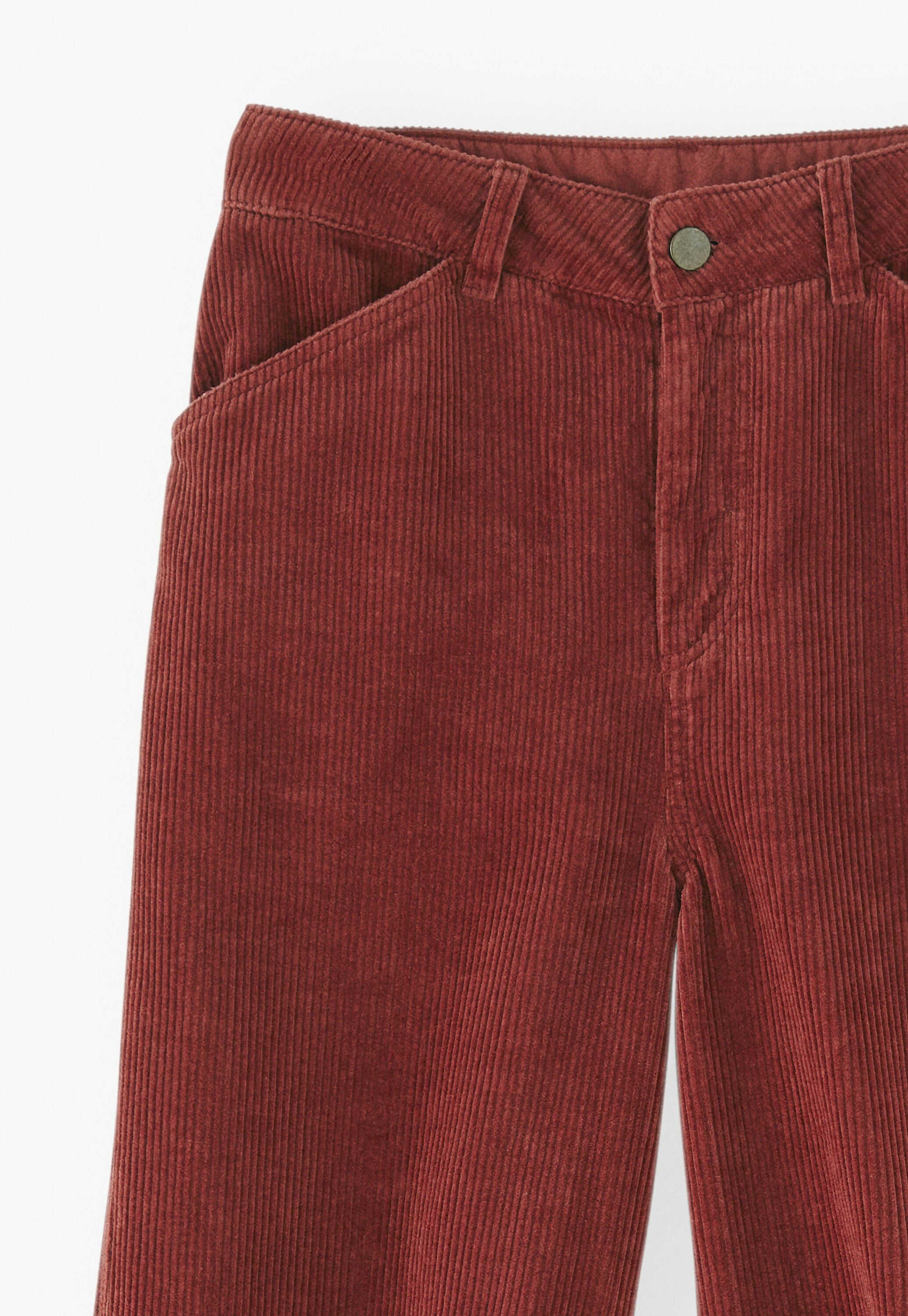 Horseshoe cord trouser