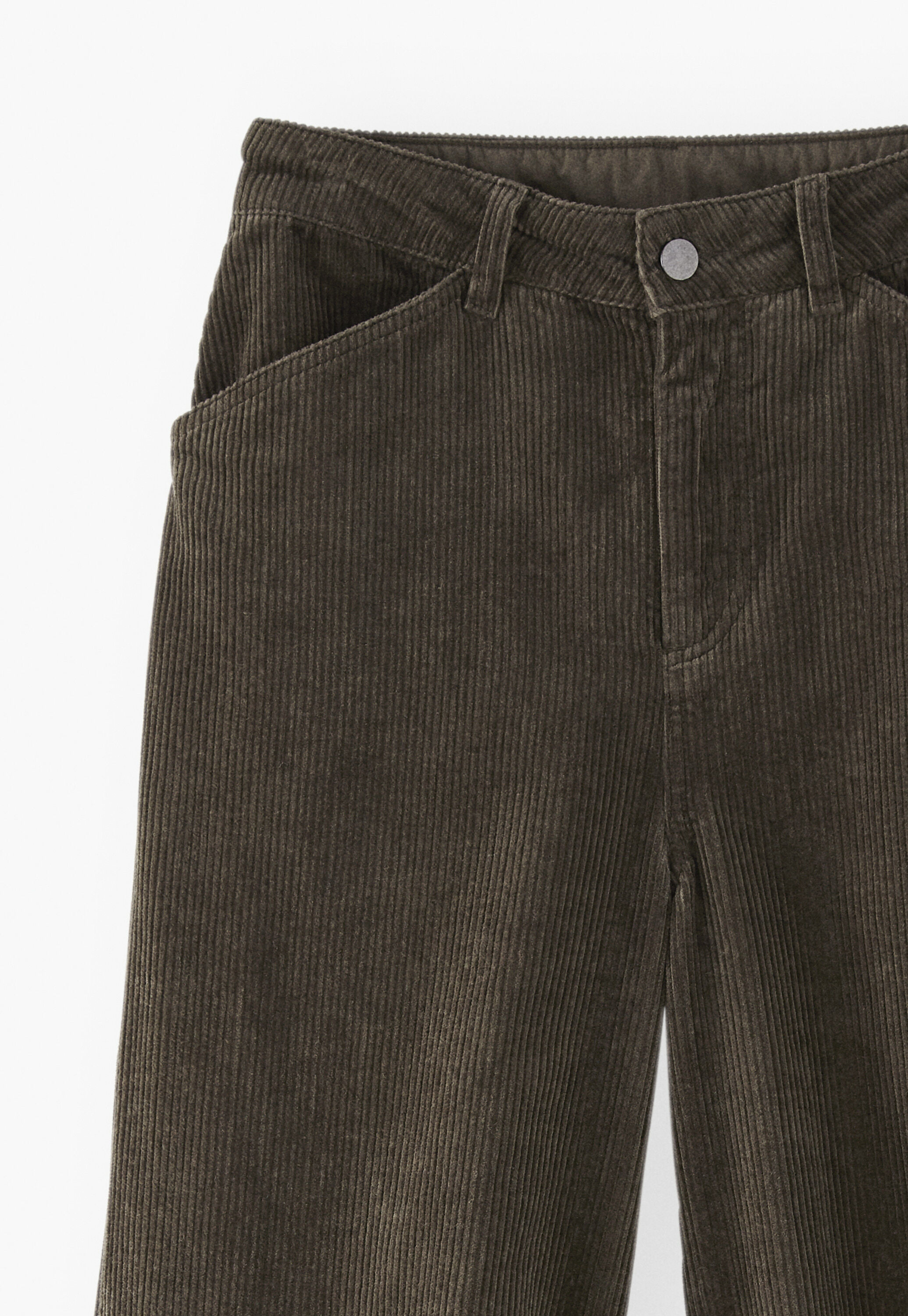 Horseshoe cord trouser