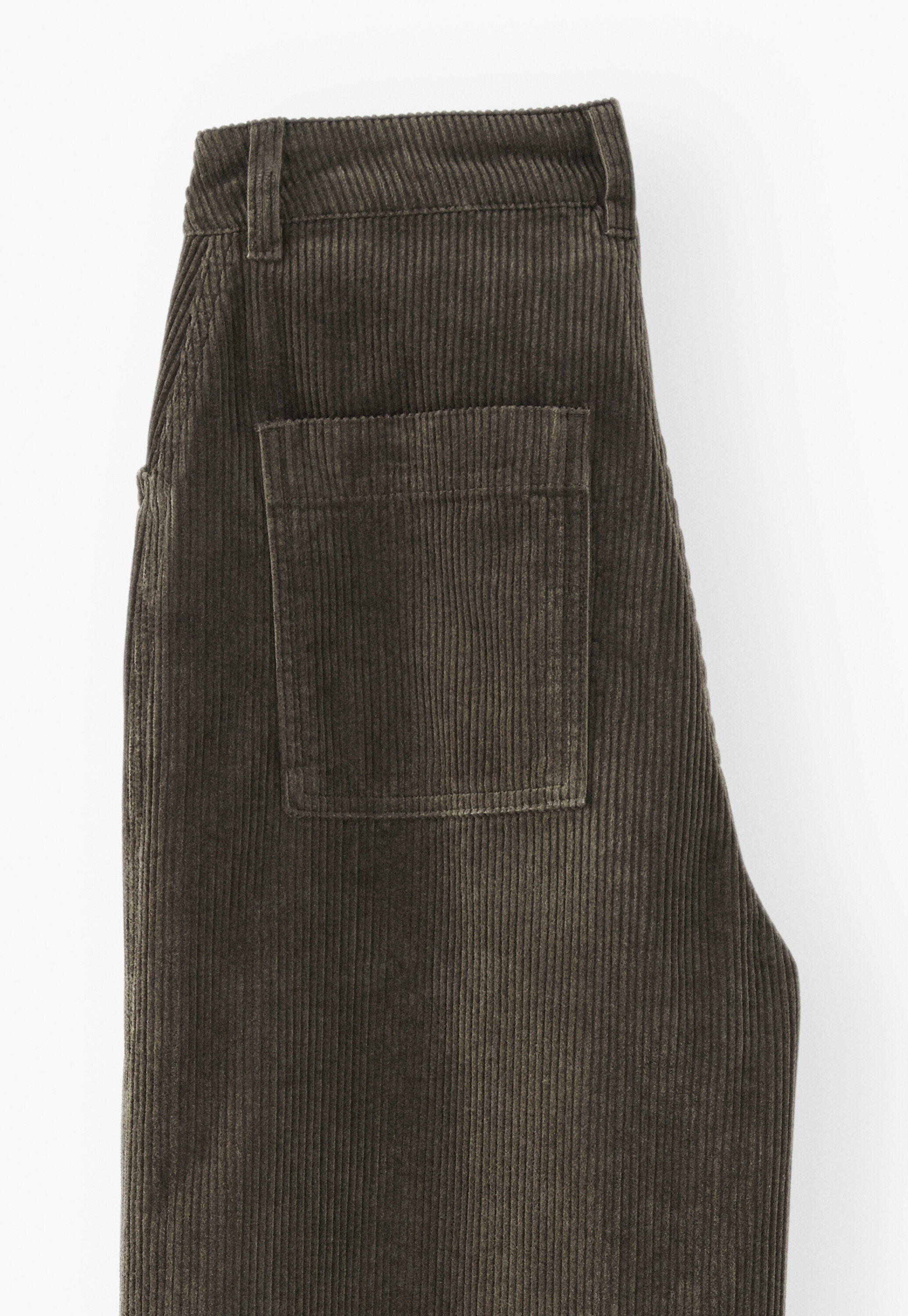 Horseshoe cord trouser