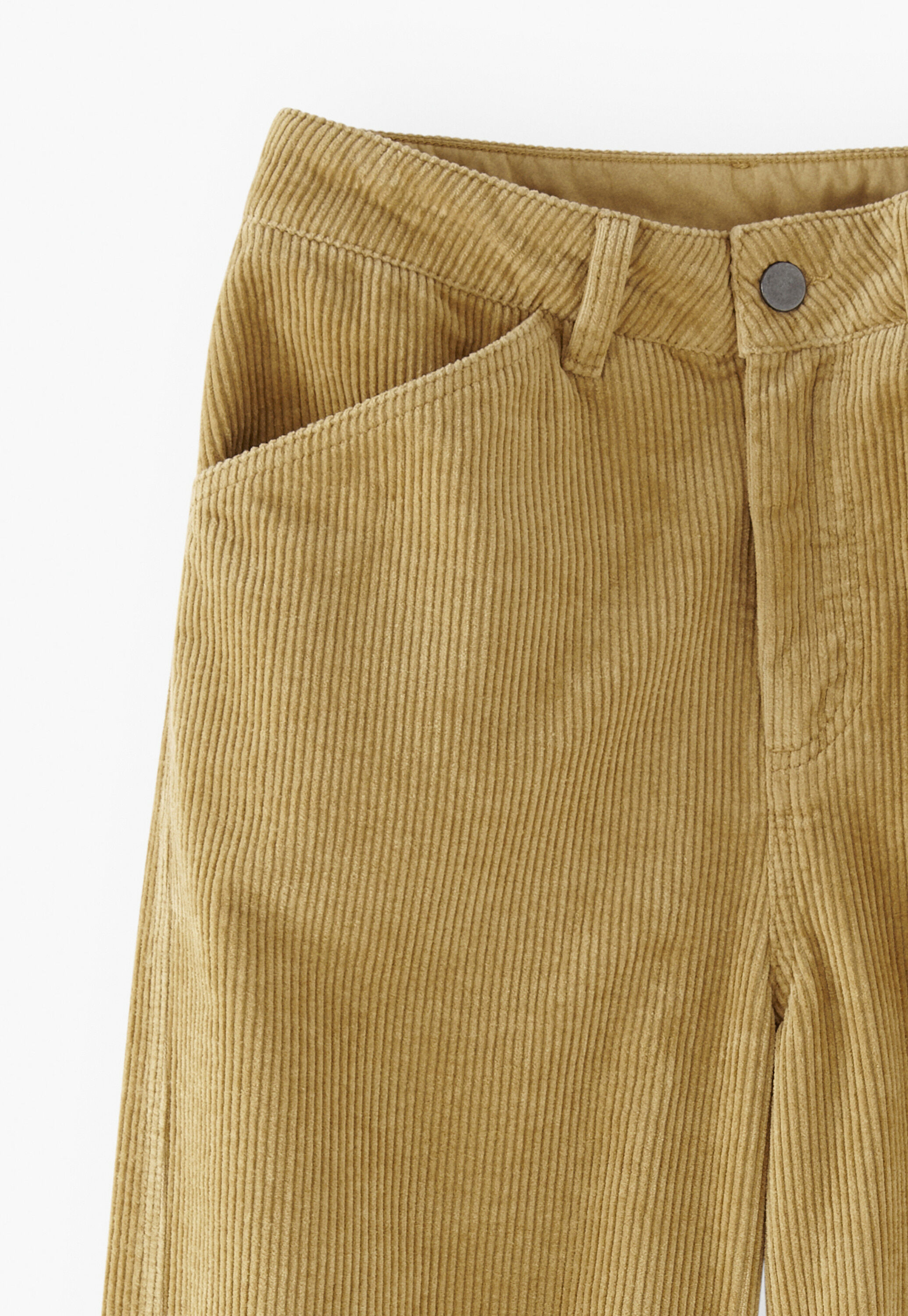 Horseshoe cord trouser, Sand, large