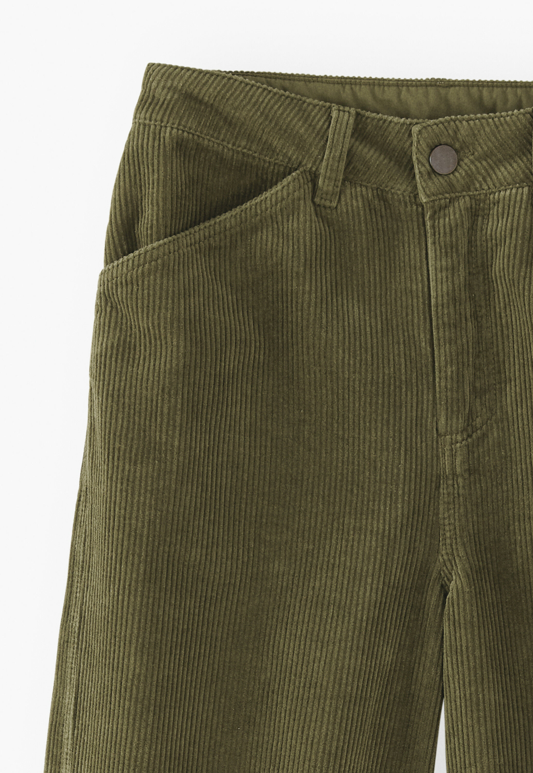 Horseshoe cord trouser
