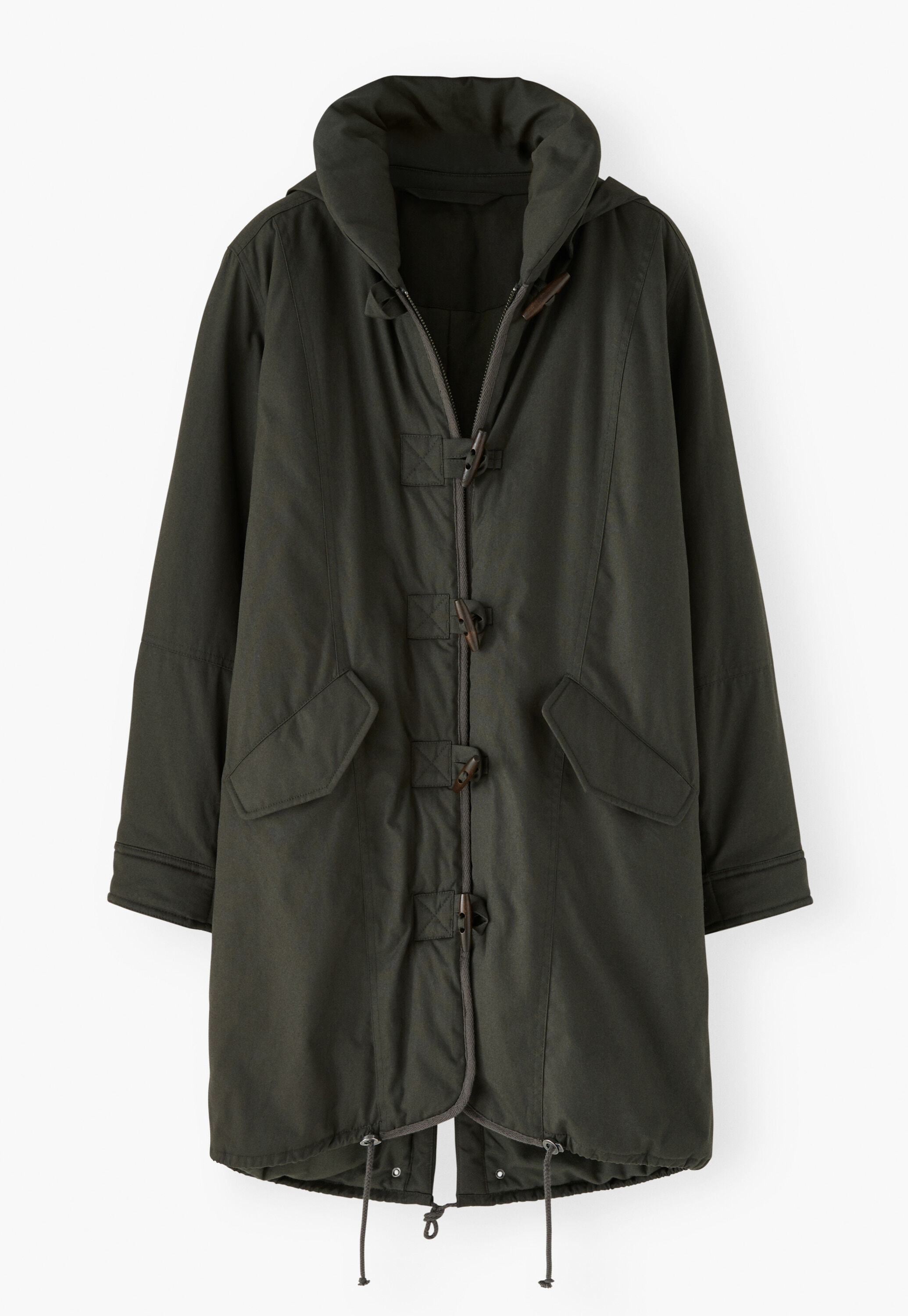 Shawl parka