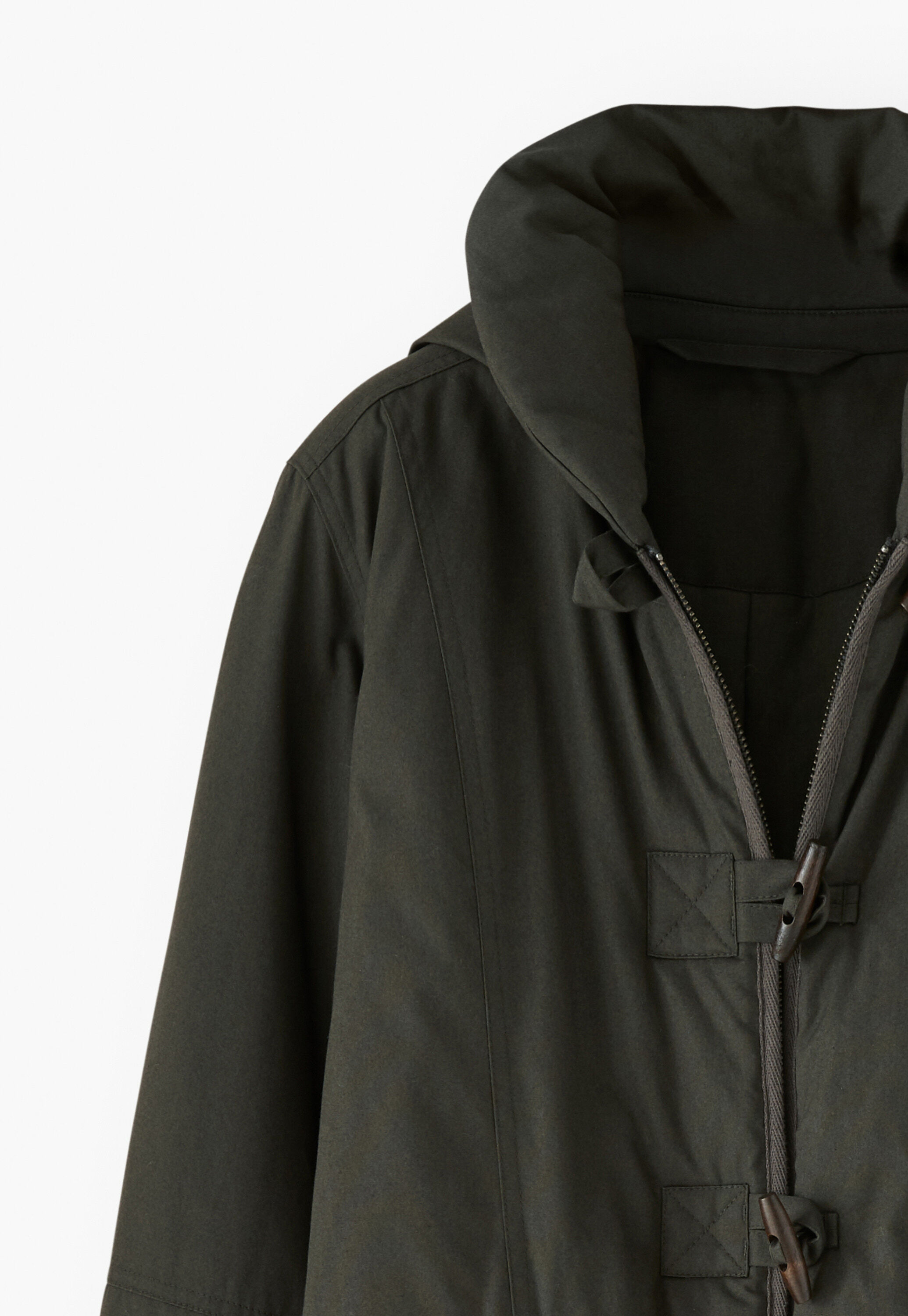 Shawl parka