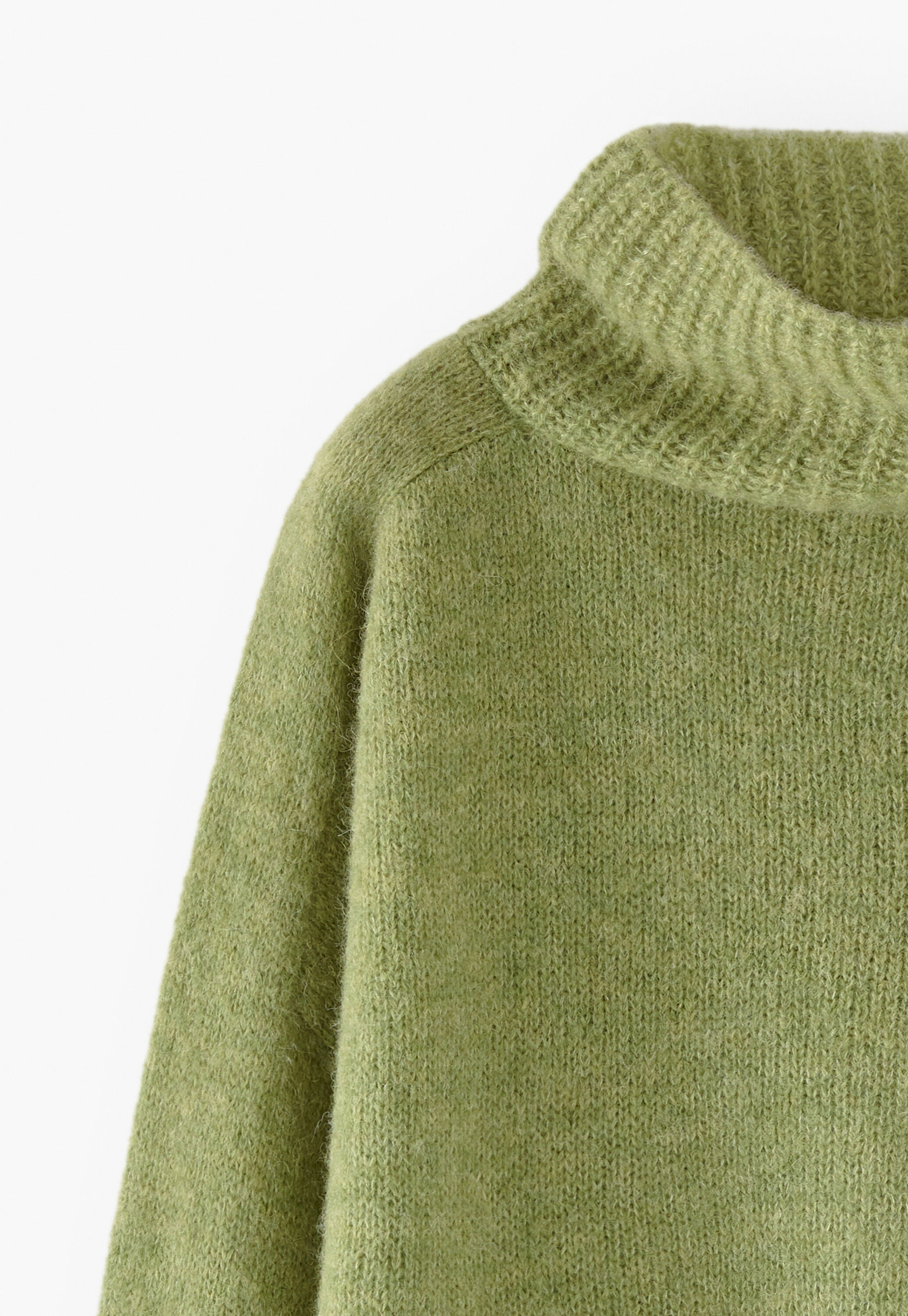 High-neck sweater