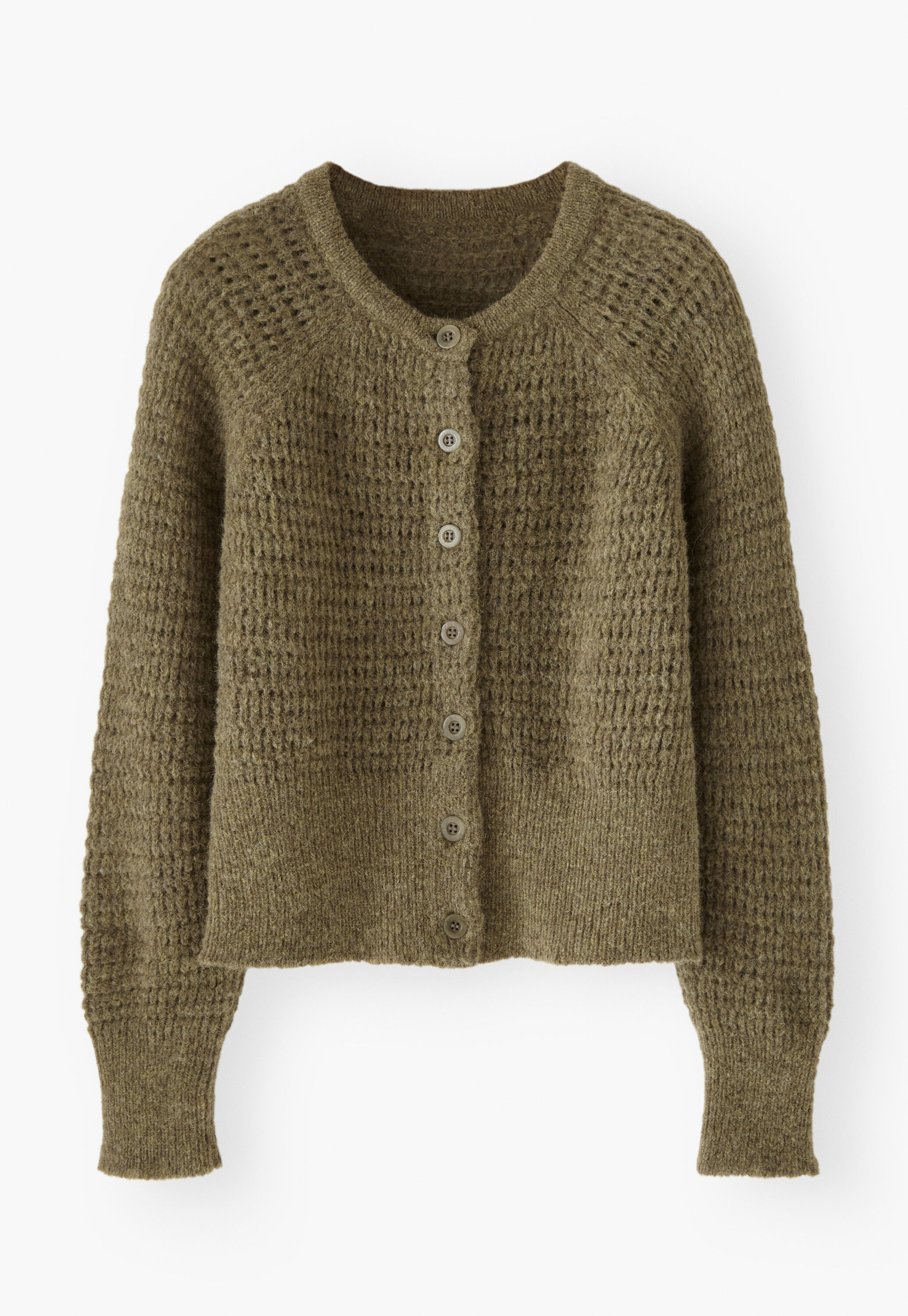 Button-through cardigan