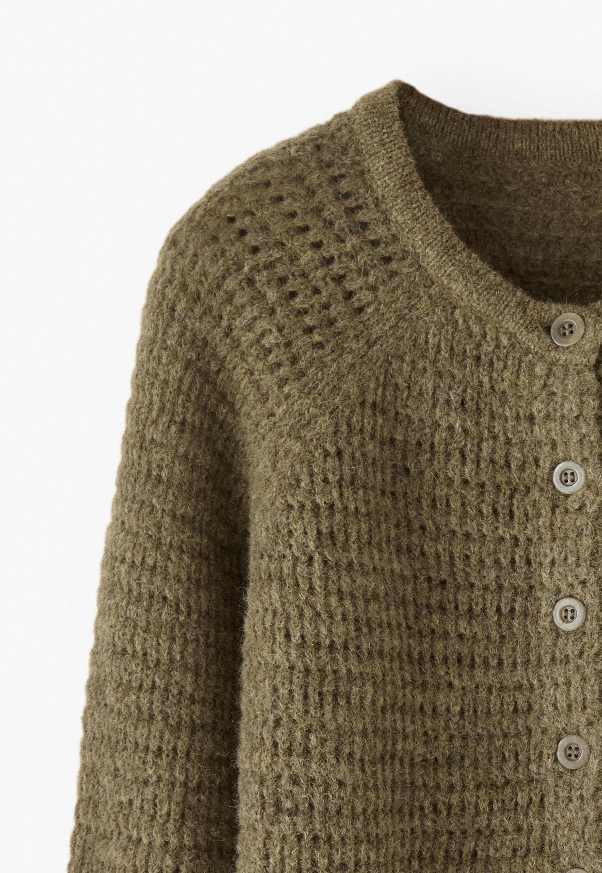 Button-through cardigan