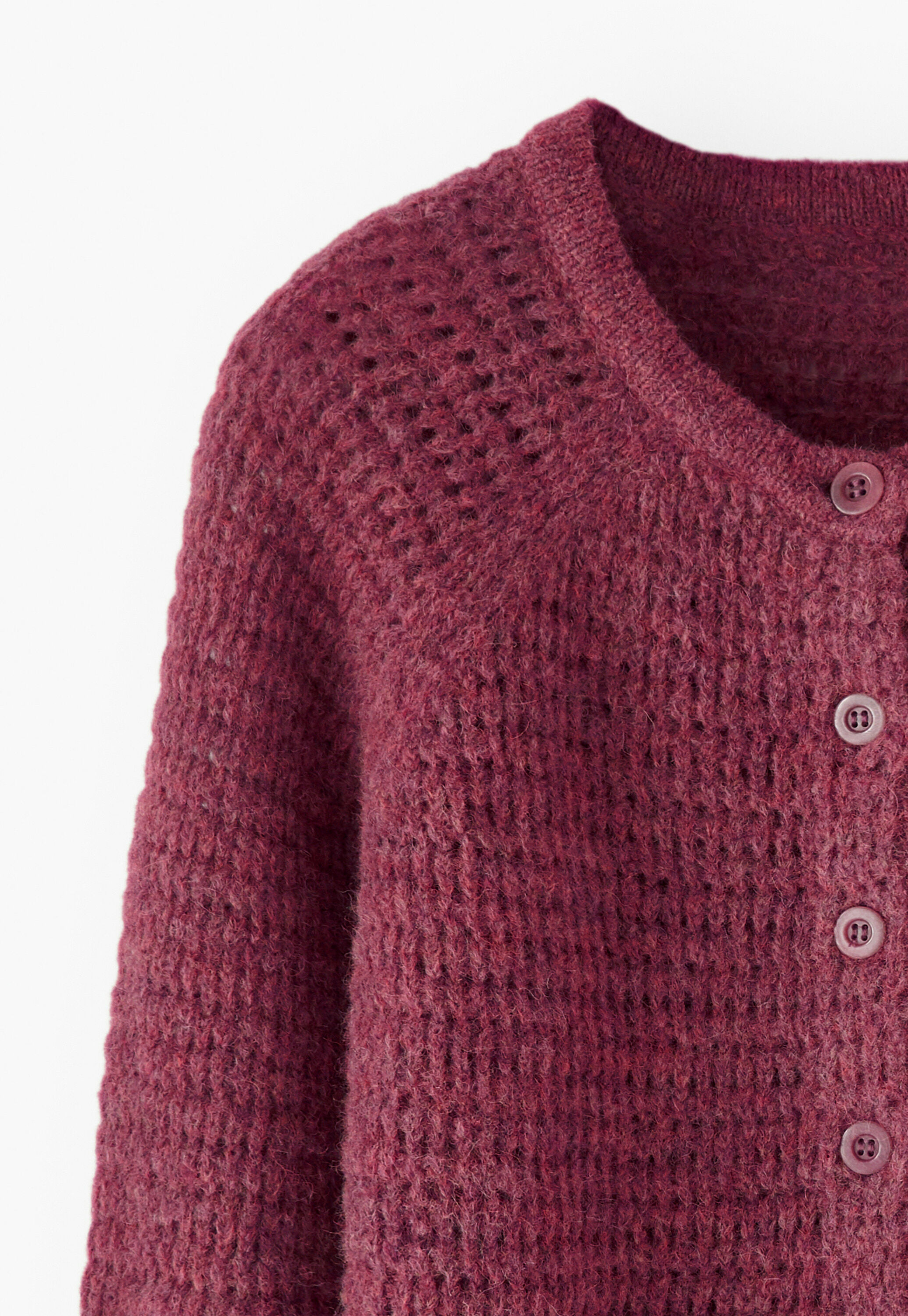 Button-through cardigan