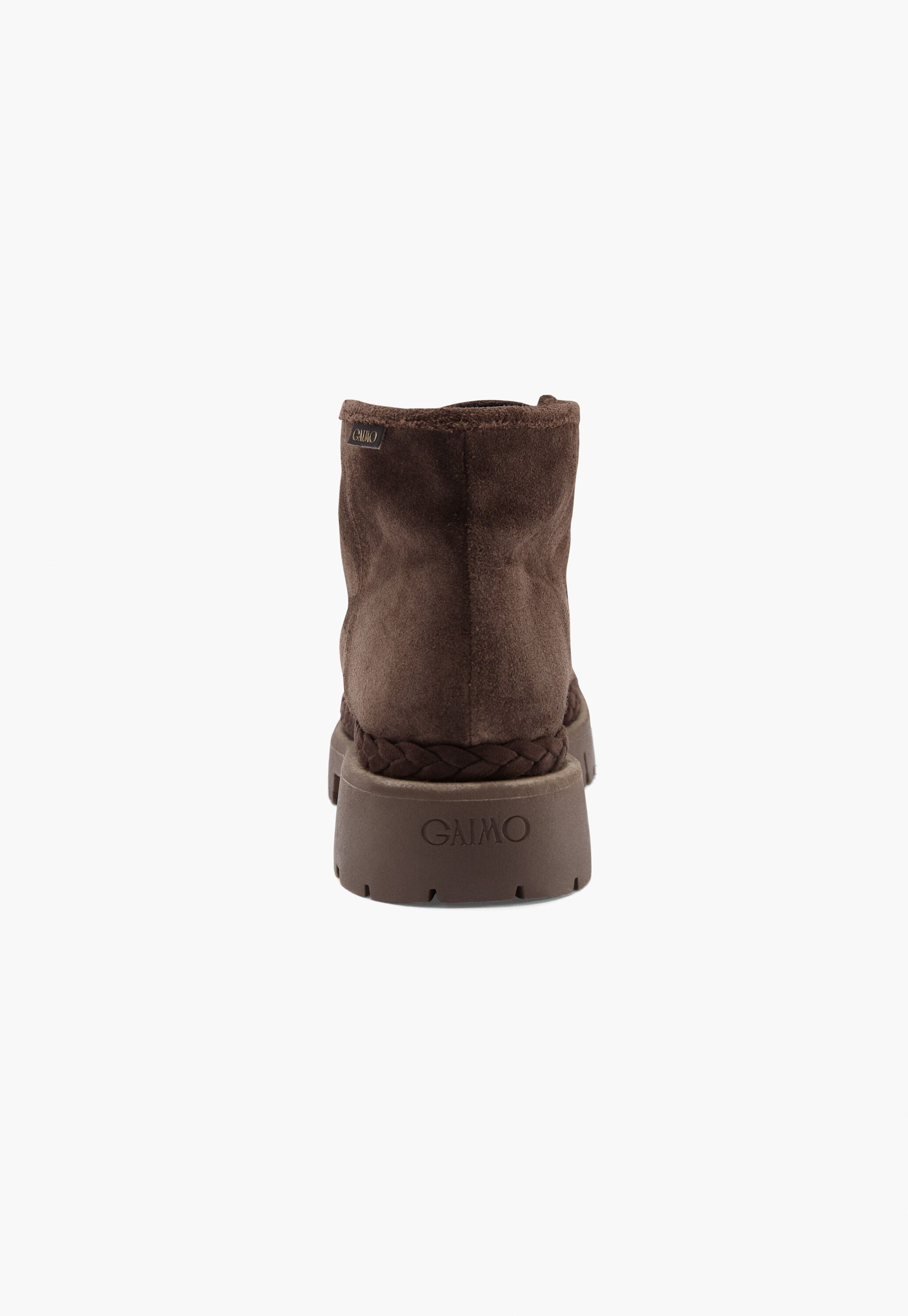 Lace-up boots, Chocolate, large