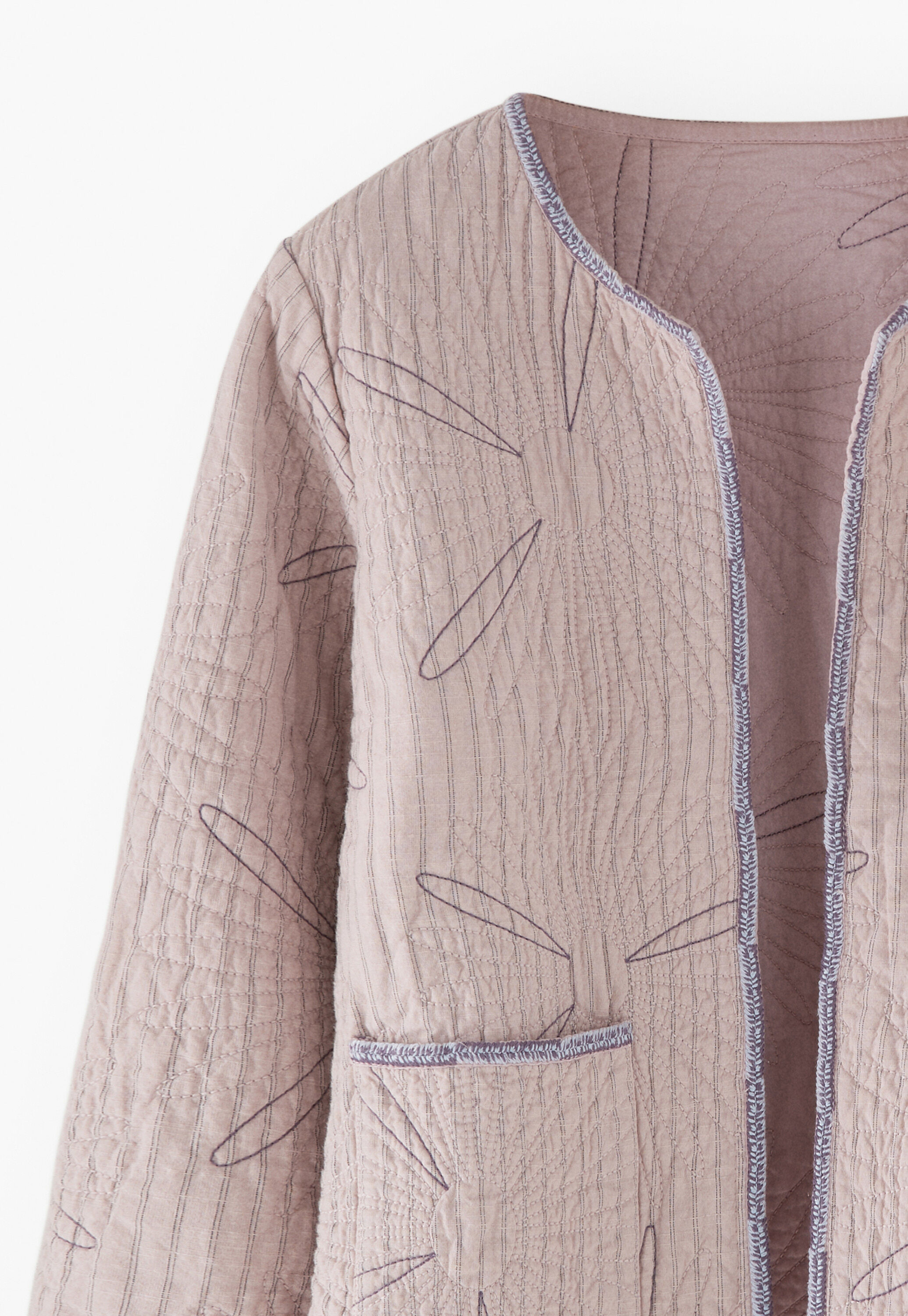 Daisy quilted jacket