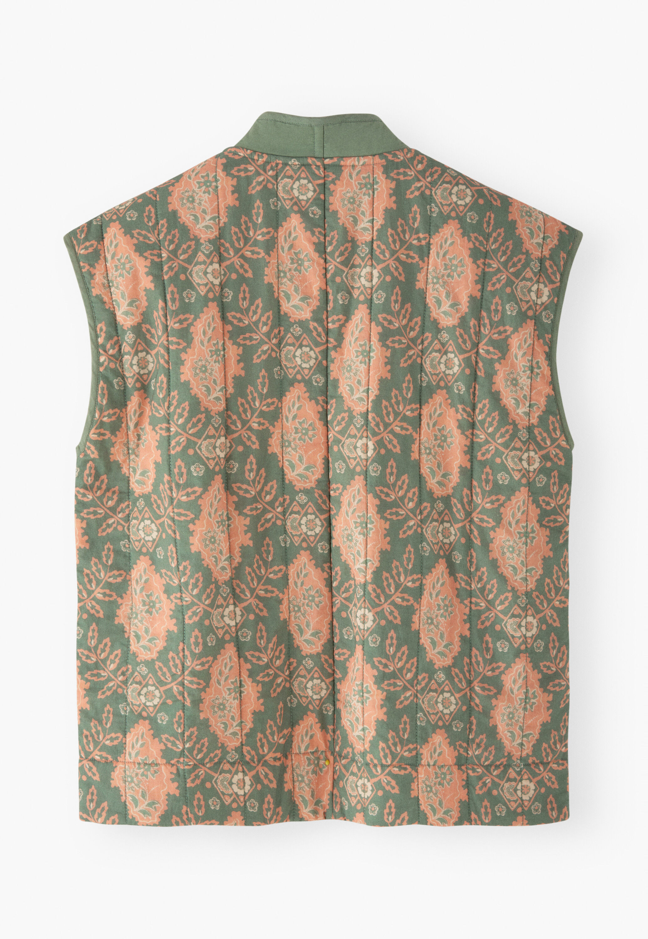Printed gilet