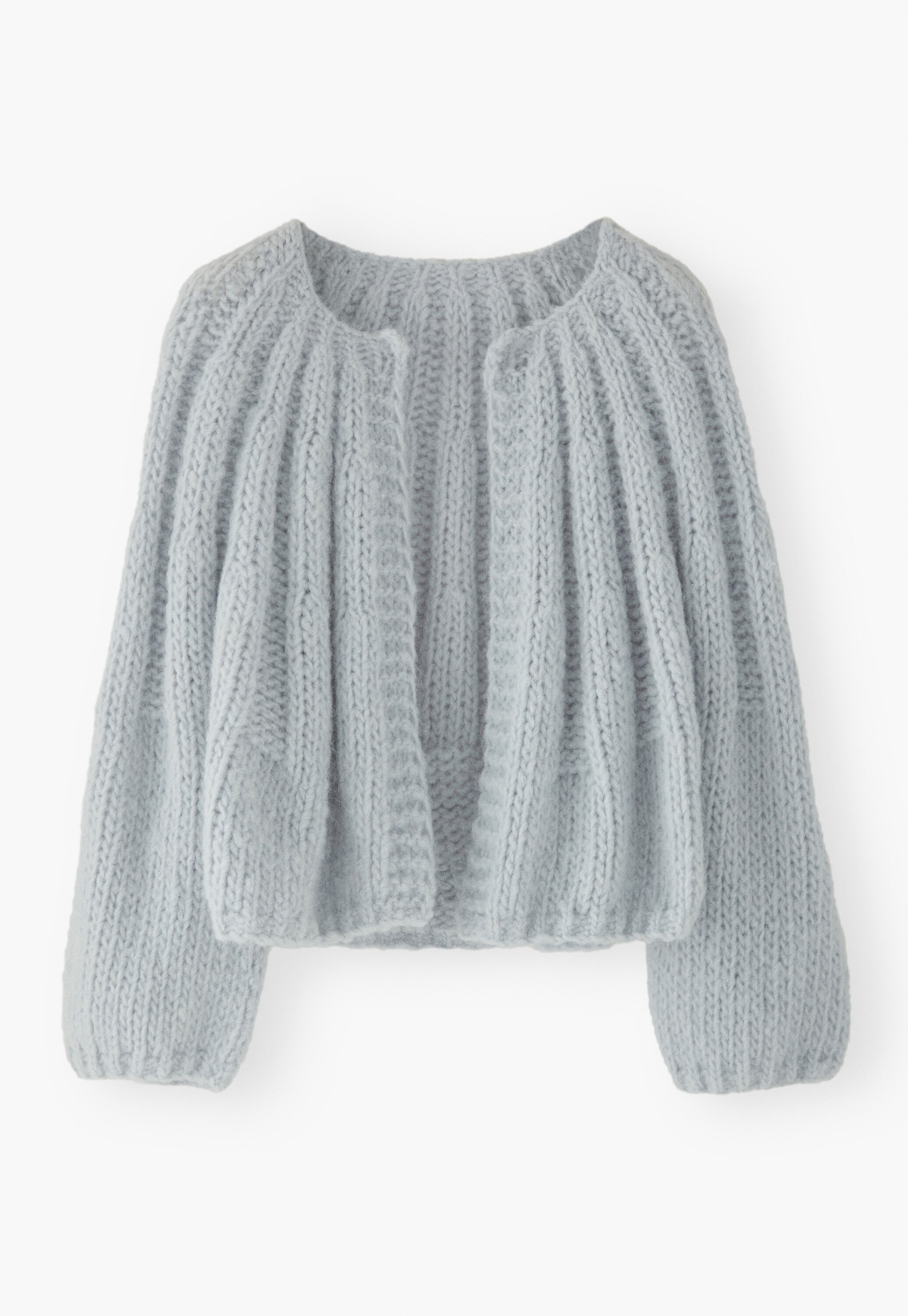 Hand-knit cardigan