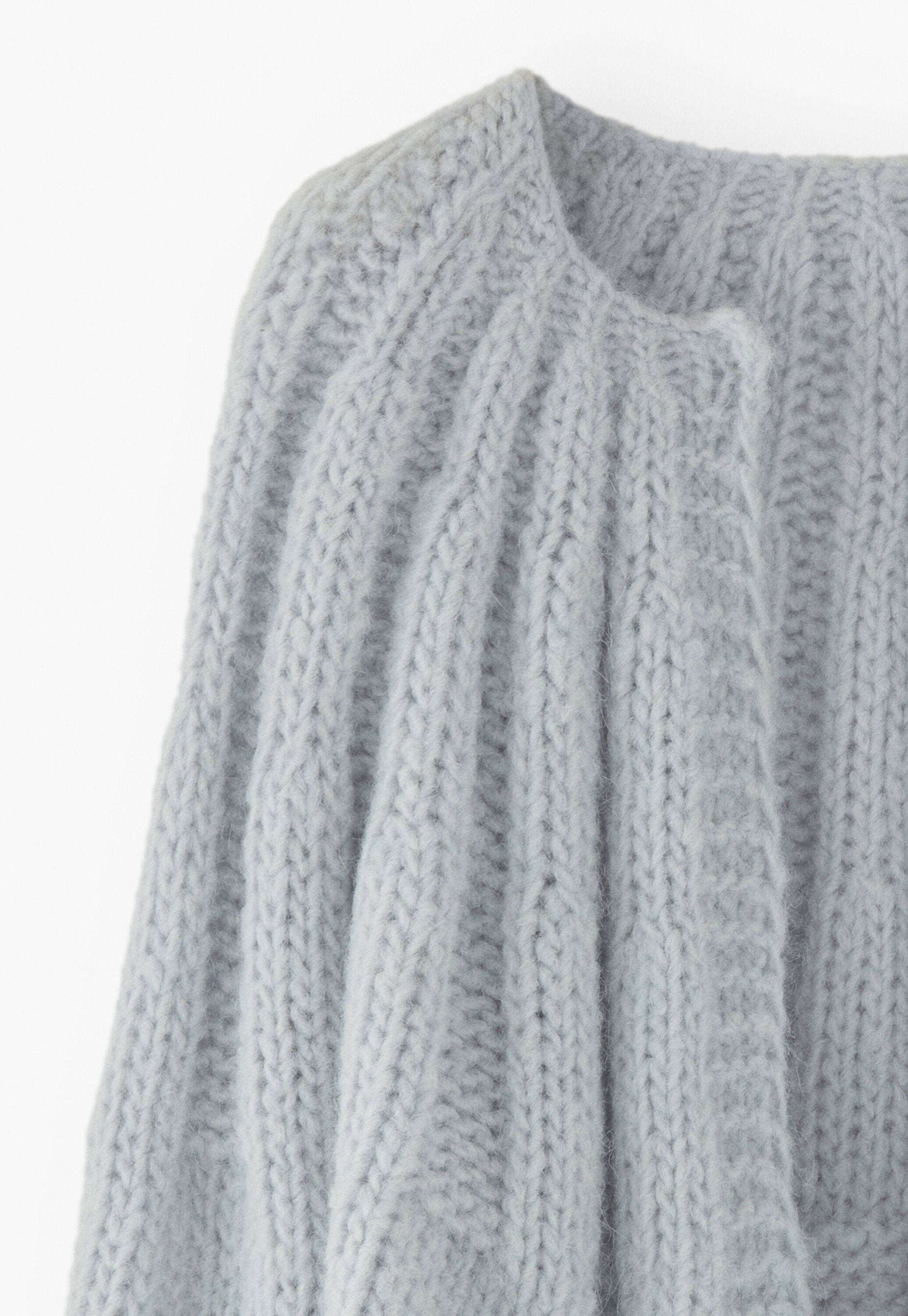 Hand-knit cardigan