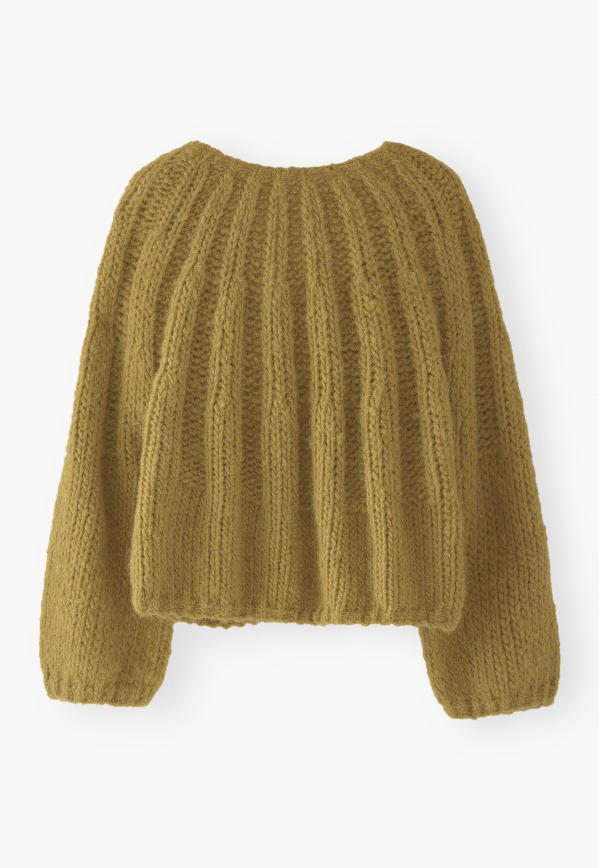 Hand-knit cardigan
