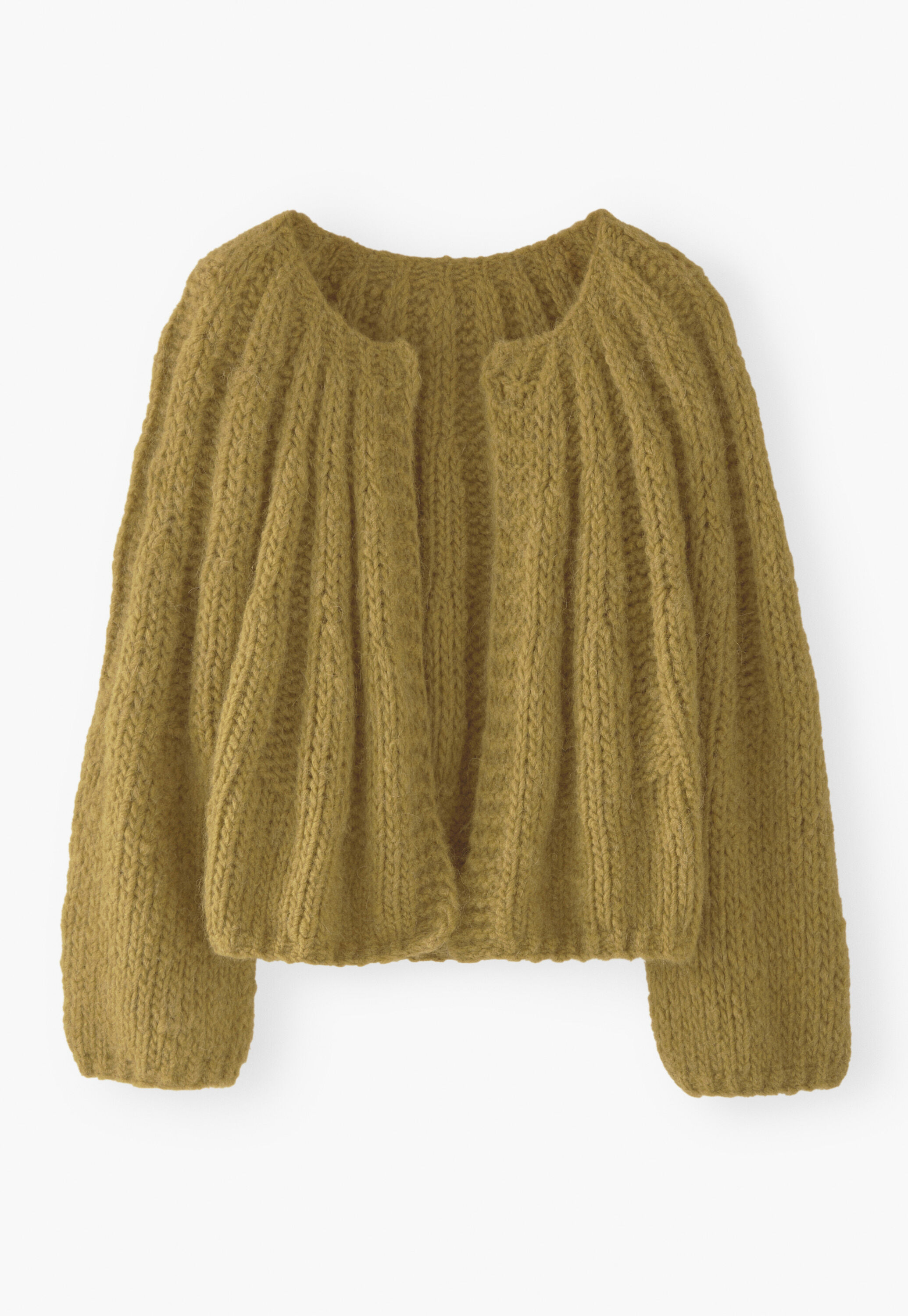Hand-knit cardigan
