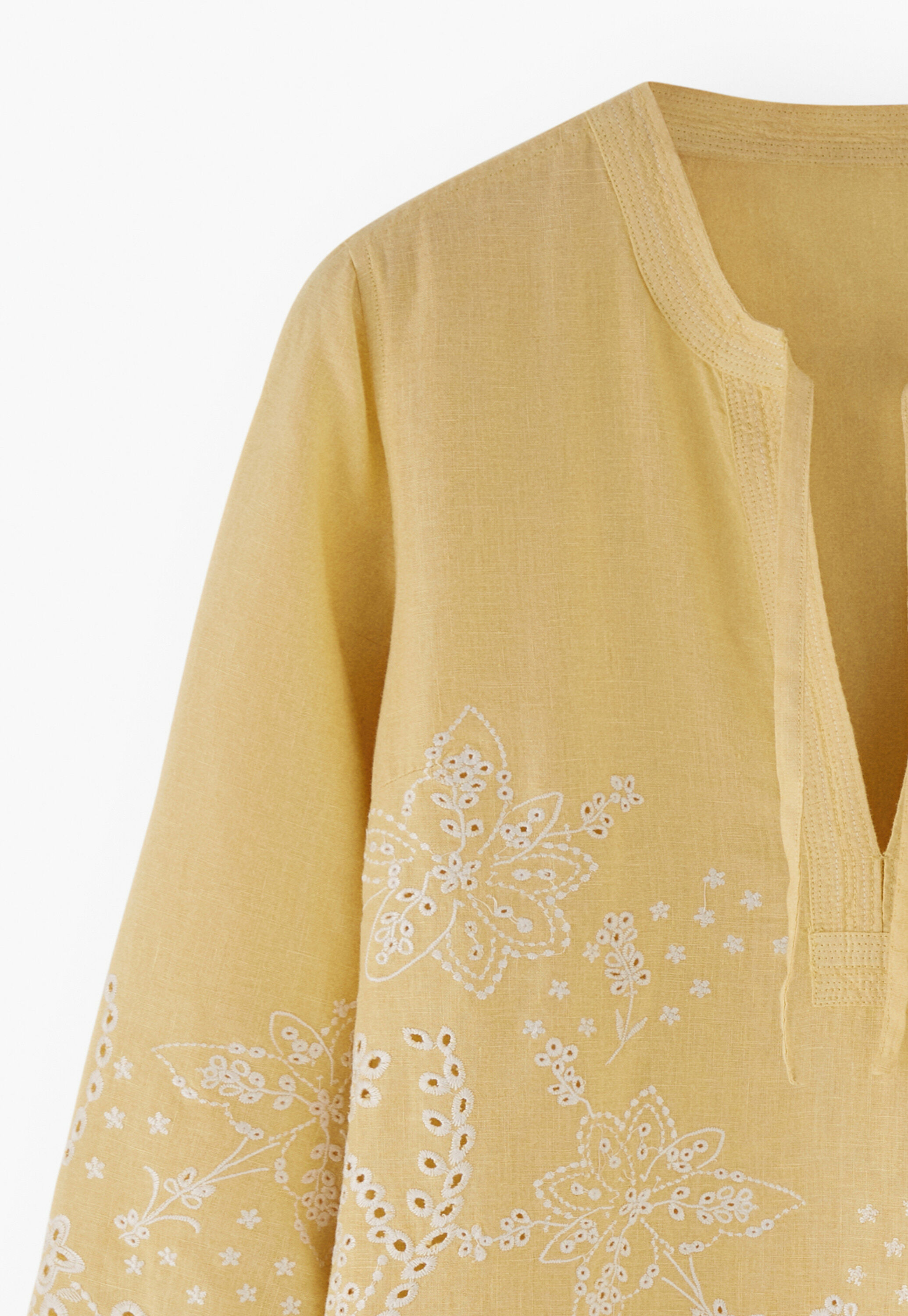 Cutwork dress