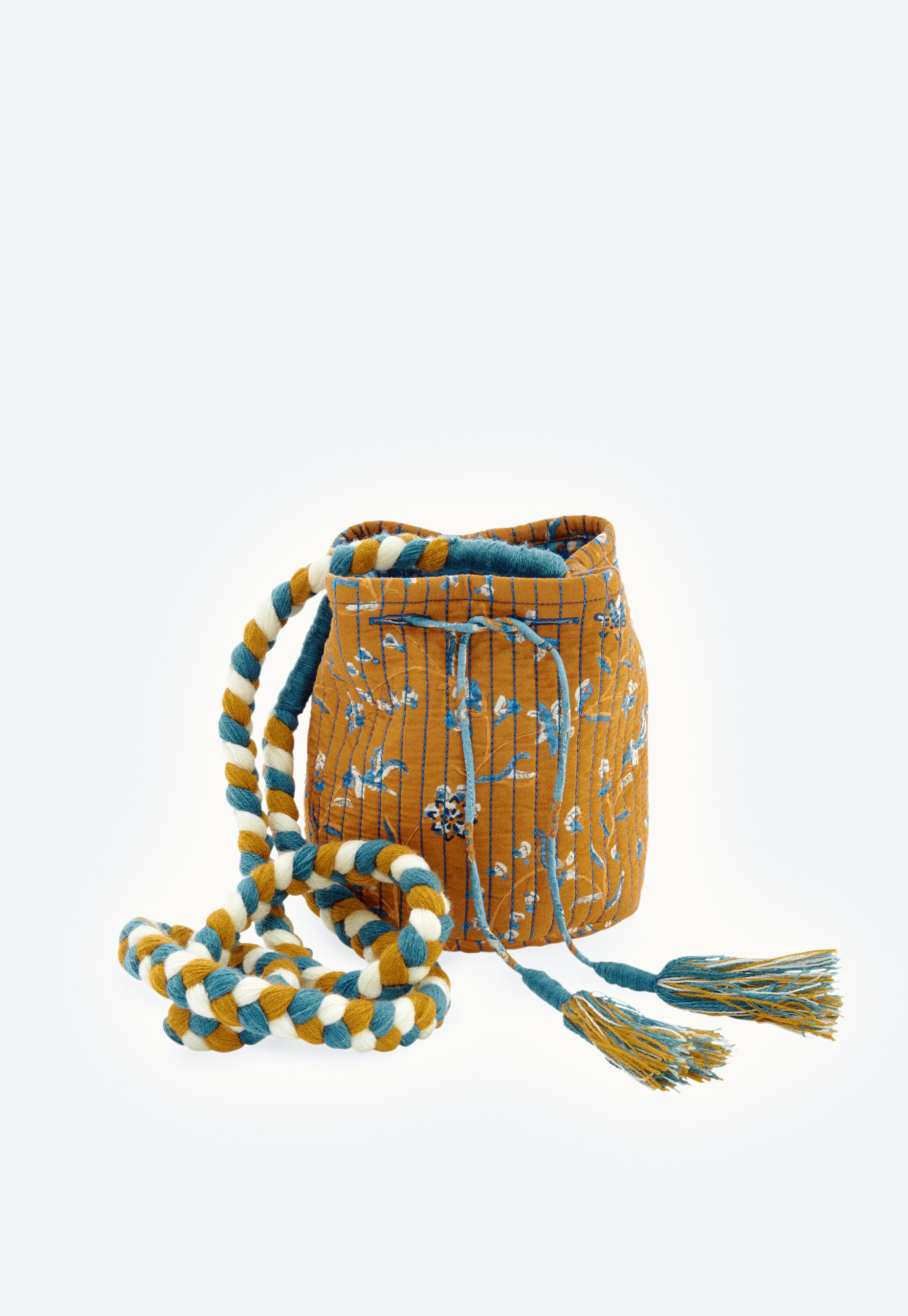 Printed crossbody bag