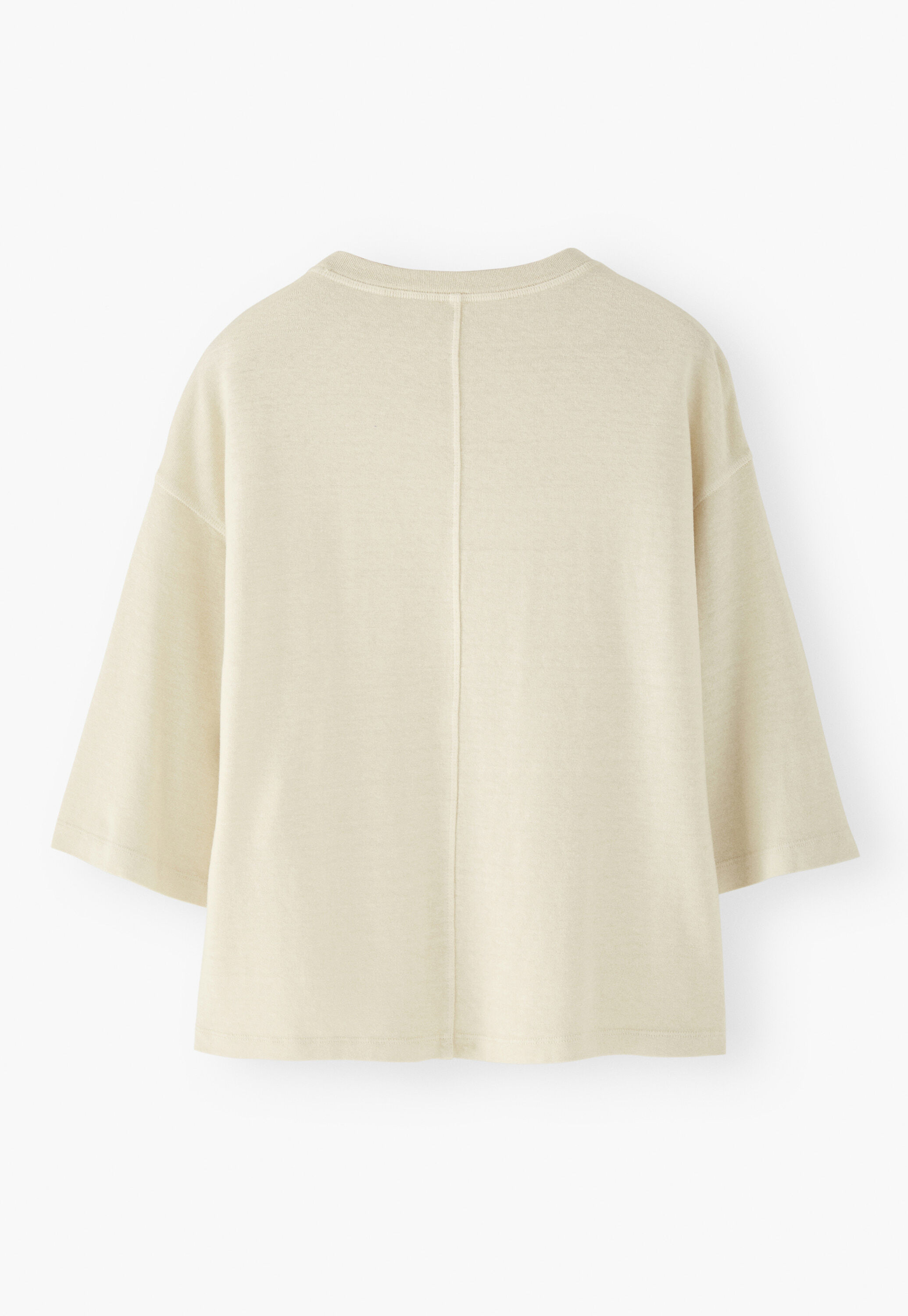 Drop-shoulder top