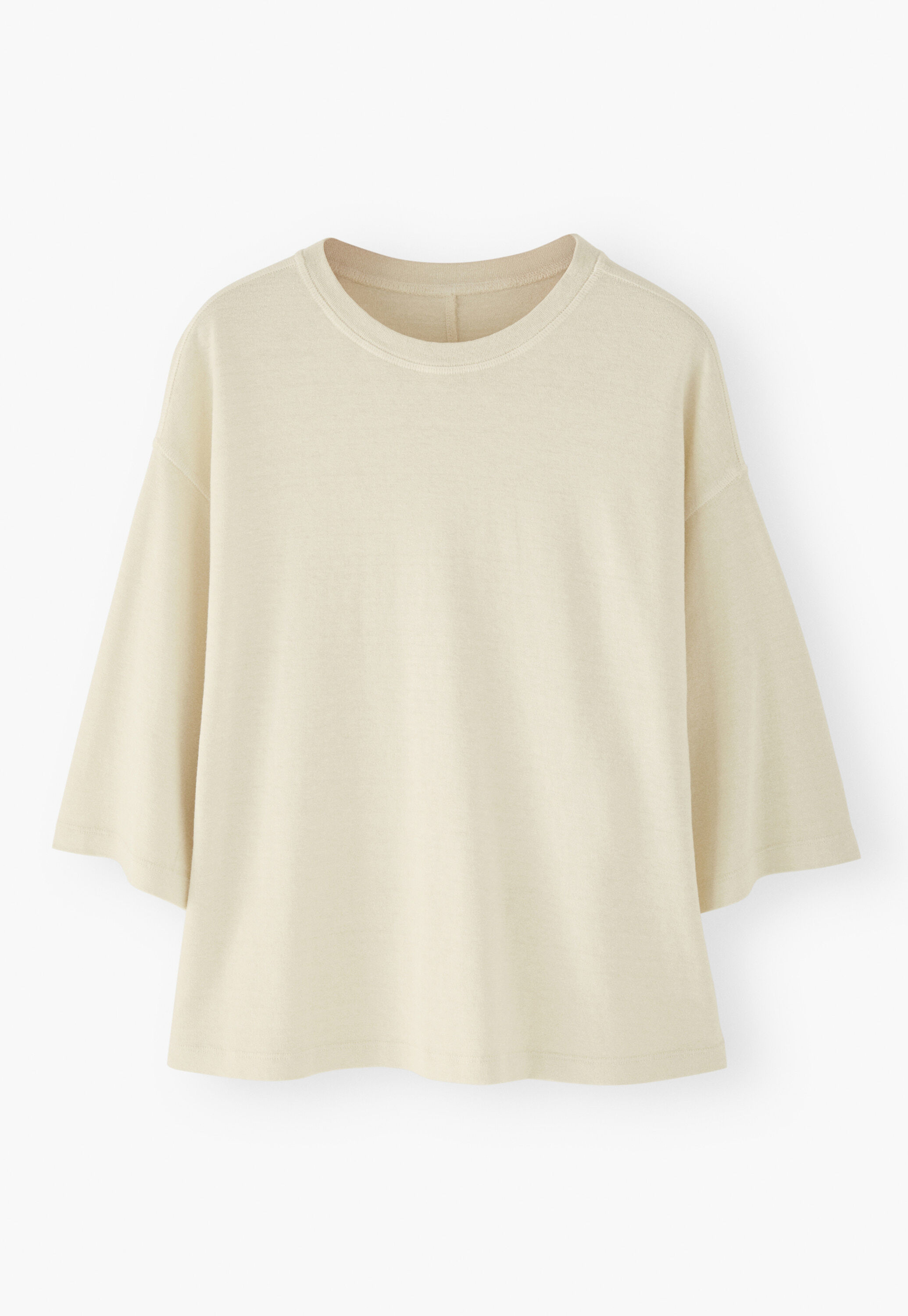 Drop-shoulder top