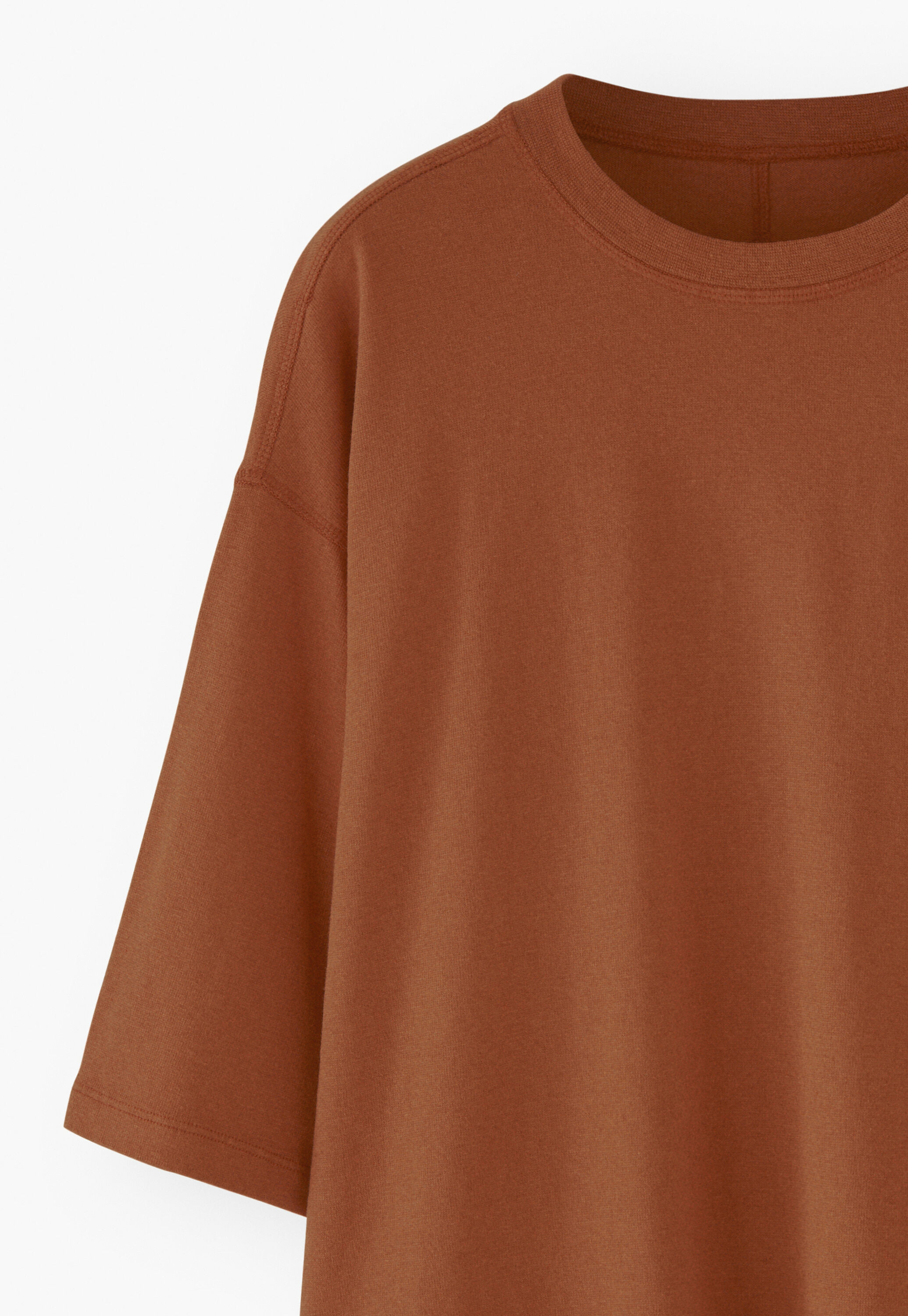 Drop-shoulder top