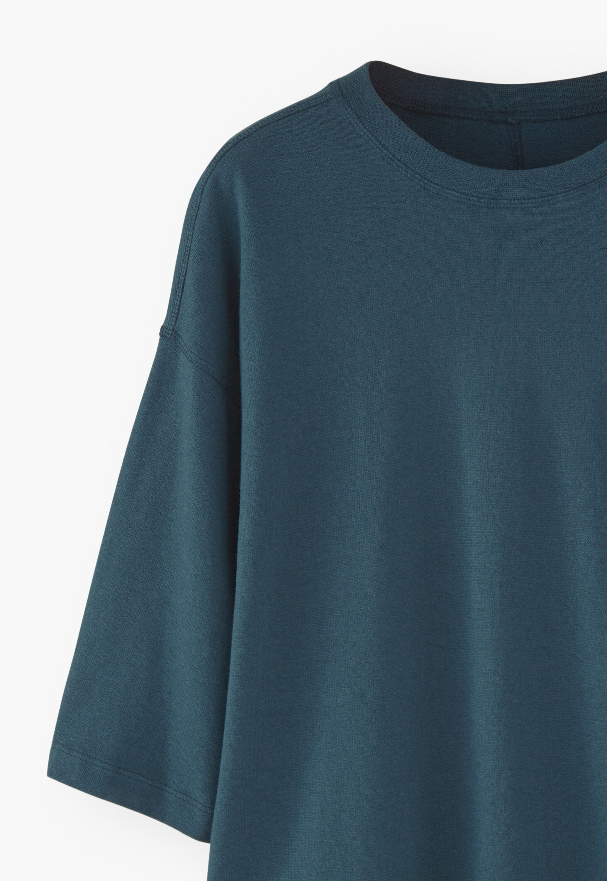 Drop-shoulder top