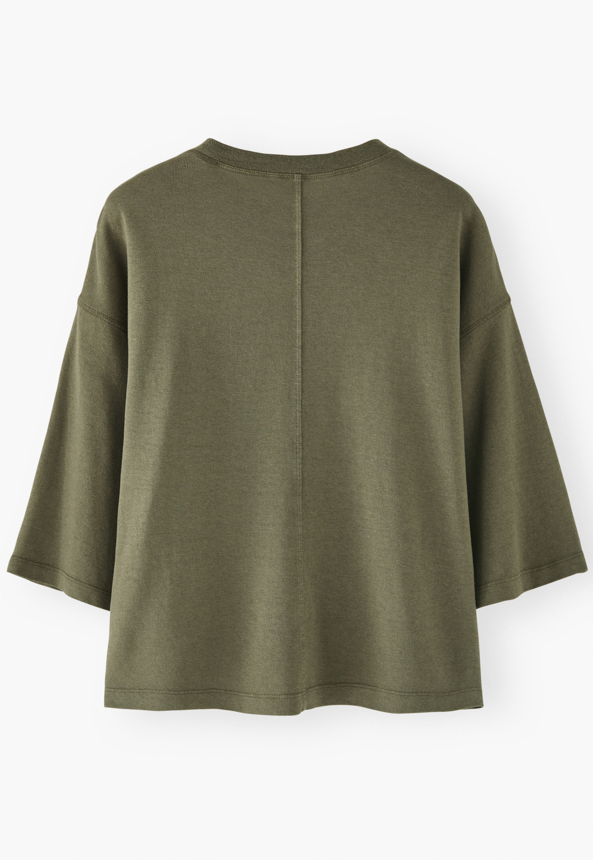 Drop-shoulder top