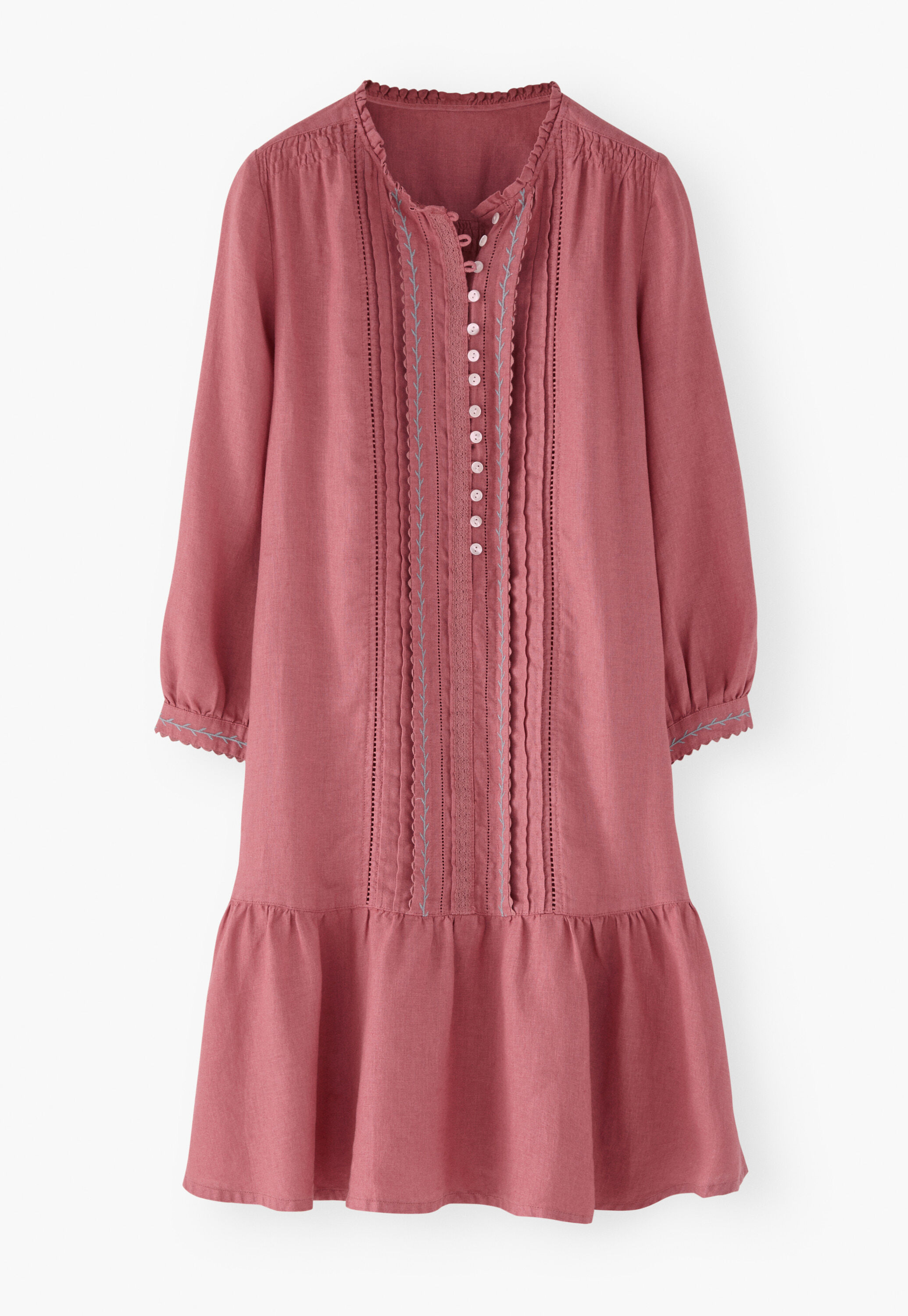 Pintucked dress