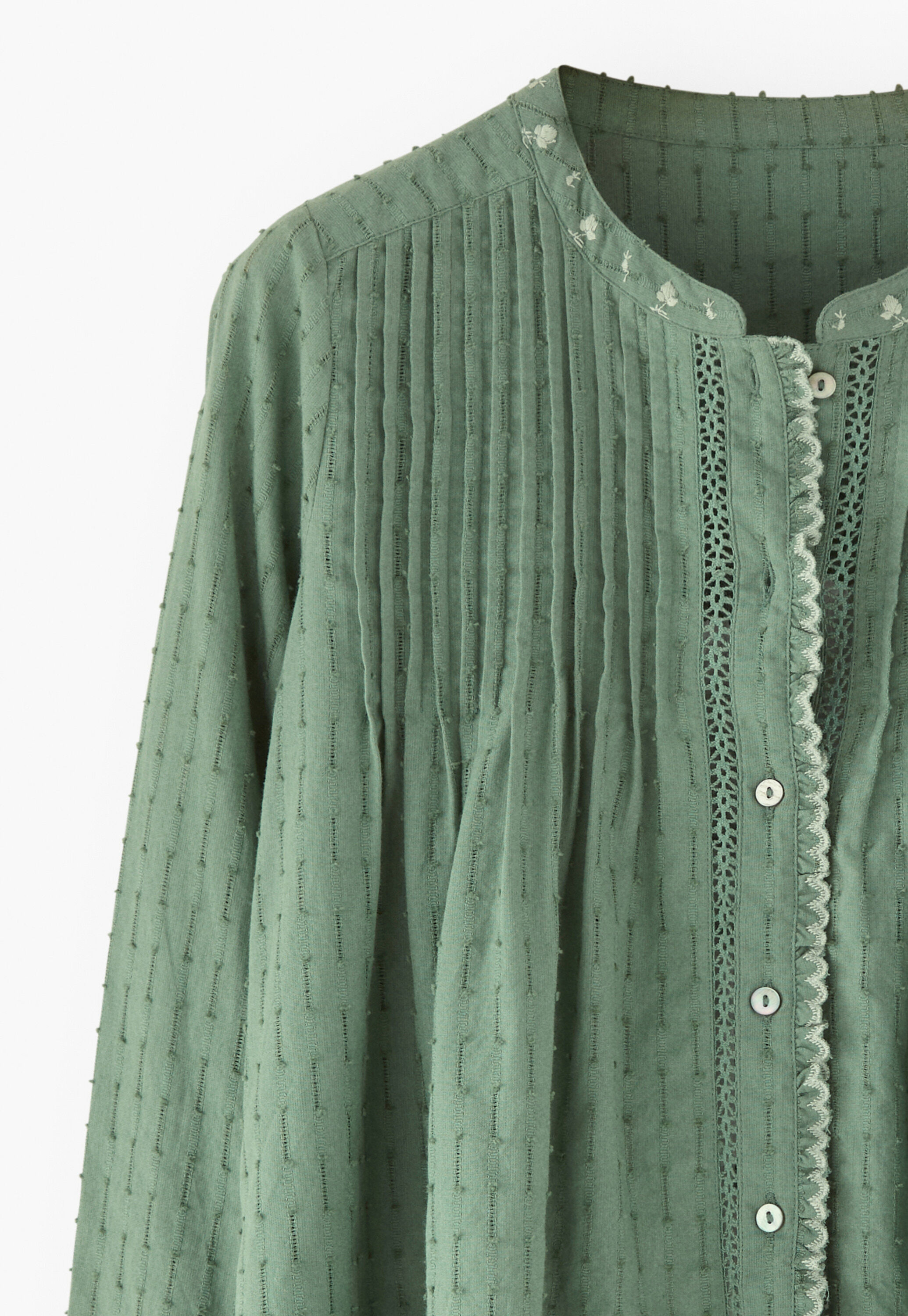 Smocked blouse