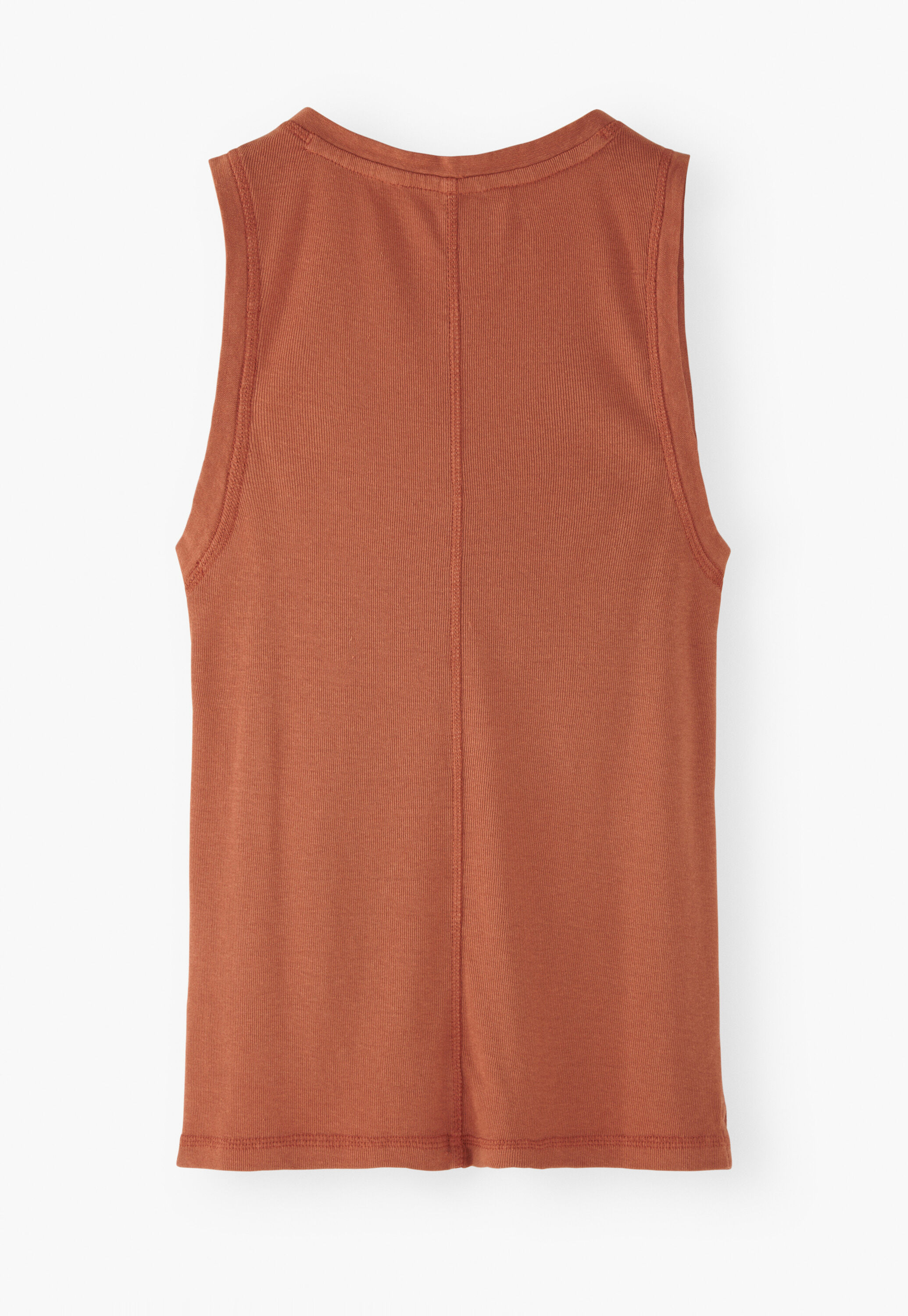 V-neck jersey vest