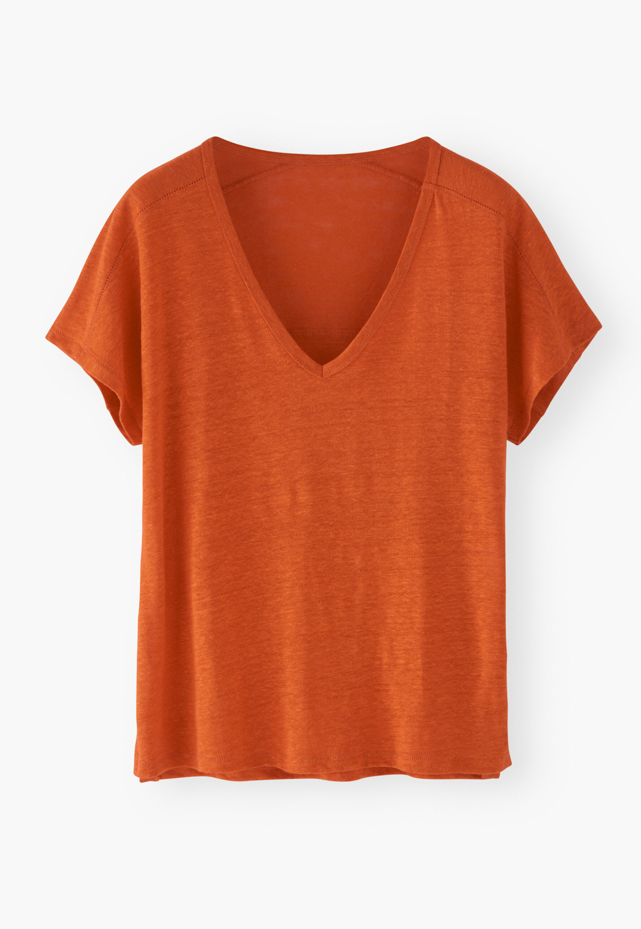 V-neck jersey T-shirt
