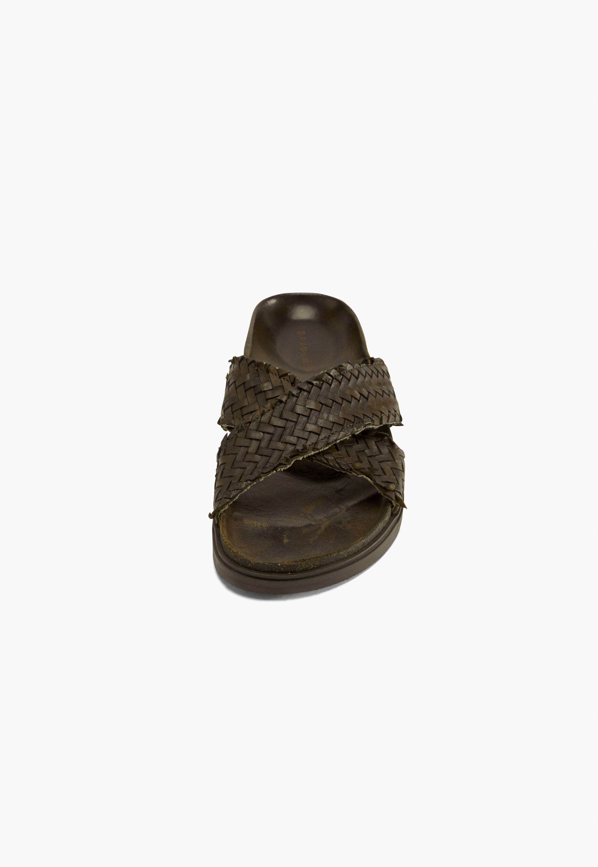 Cross-front sandals
