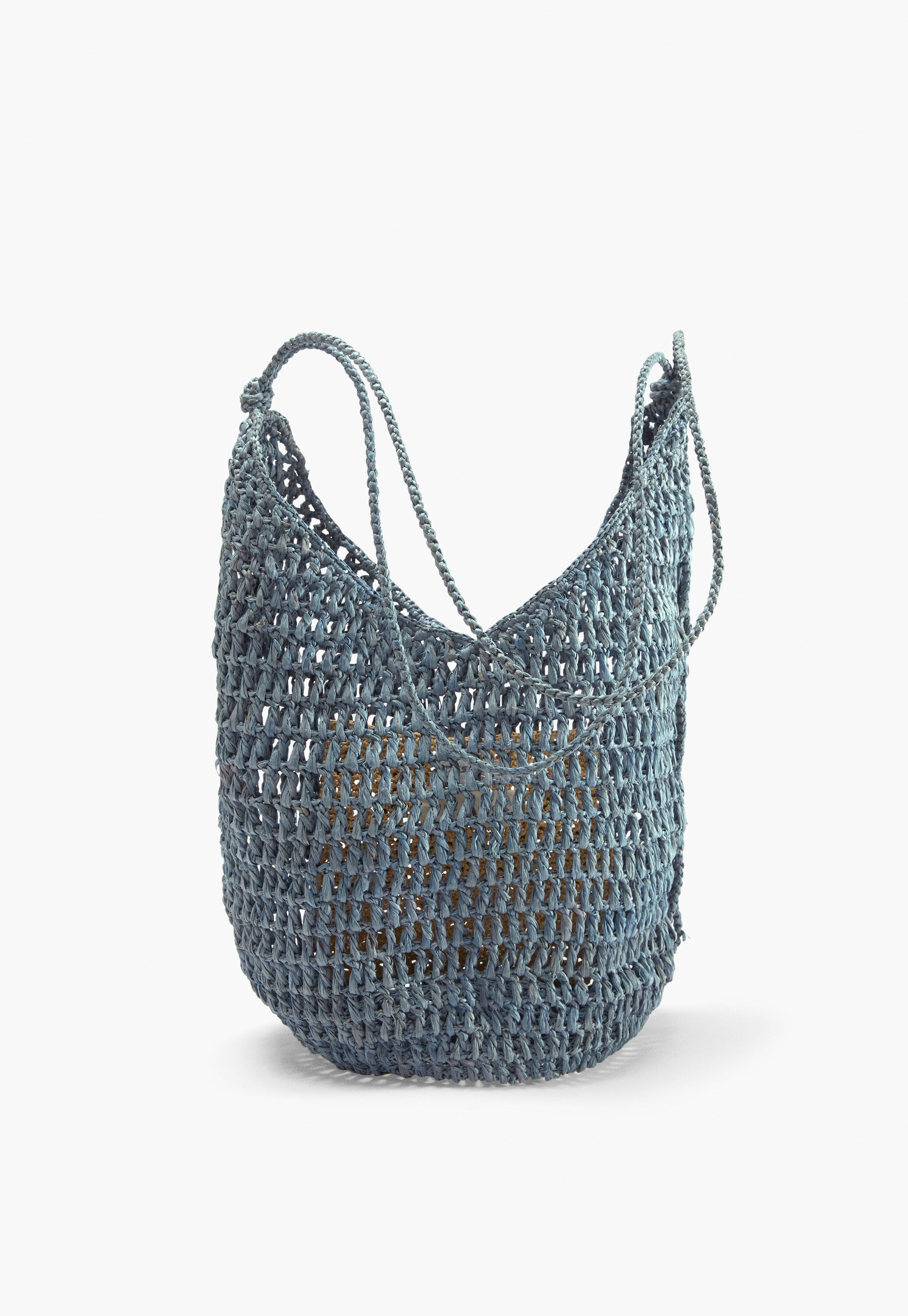 Crochet bucket bag
