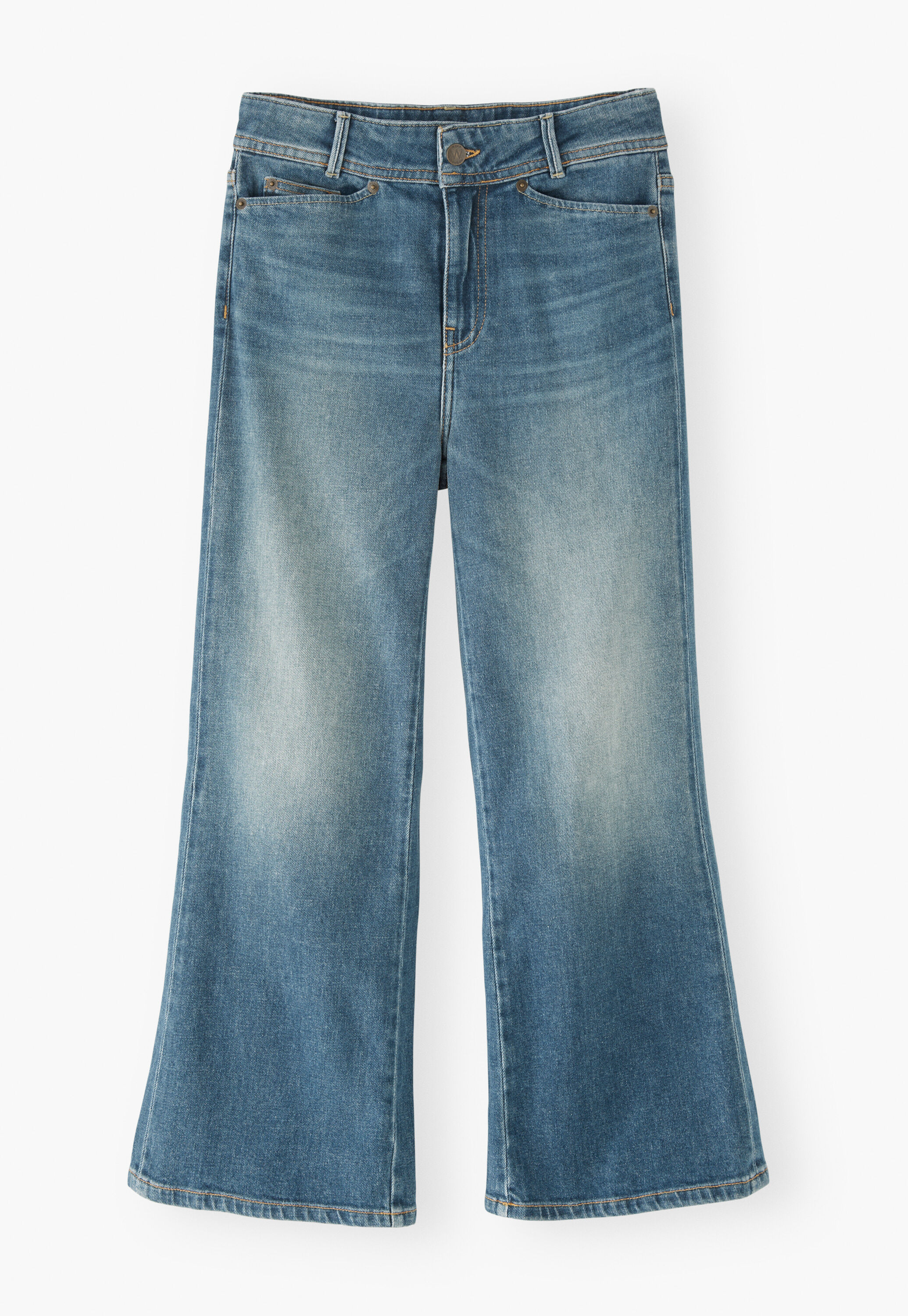 Kick flare jeans, Mid vintage, large