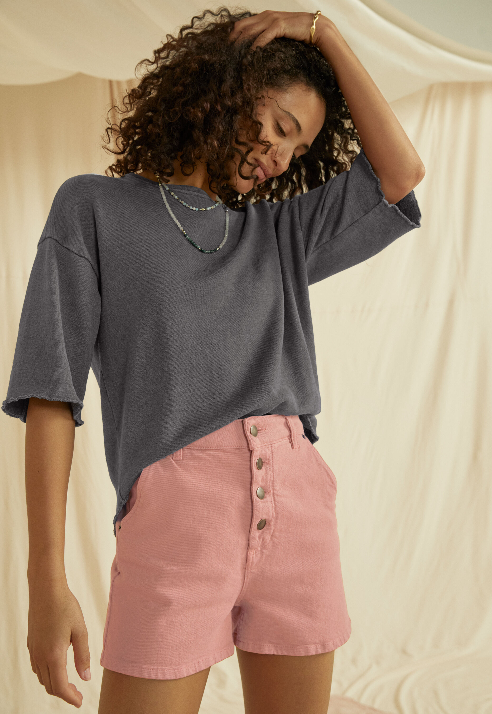 Pintuck blouse