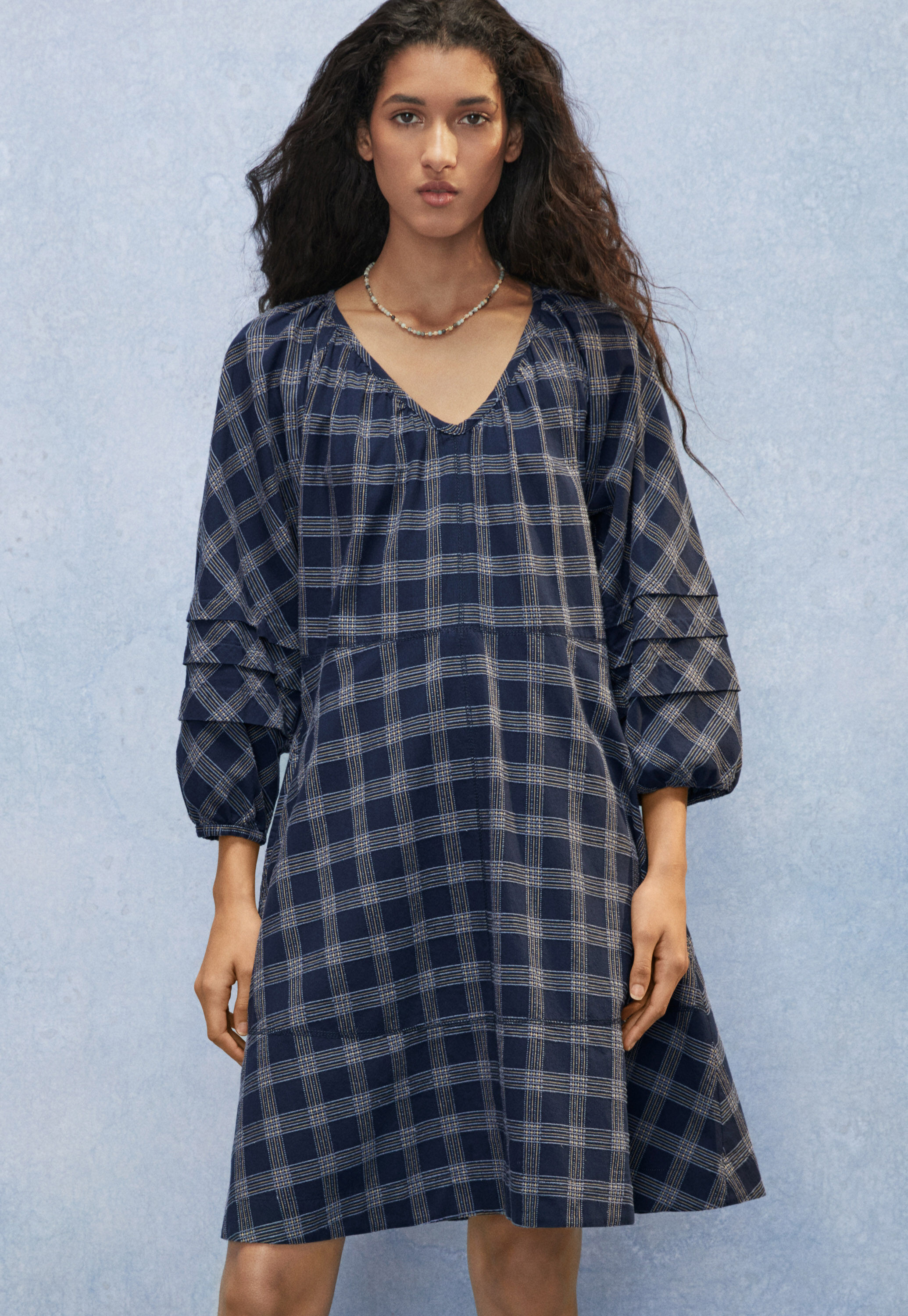 Pintuck blouse