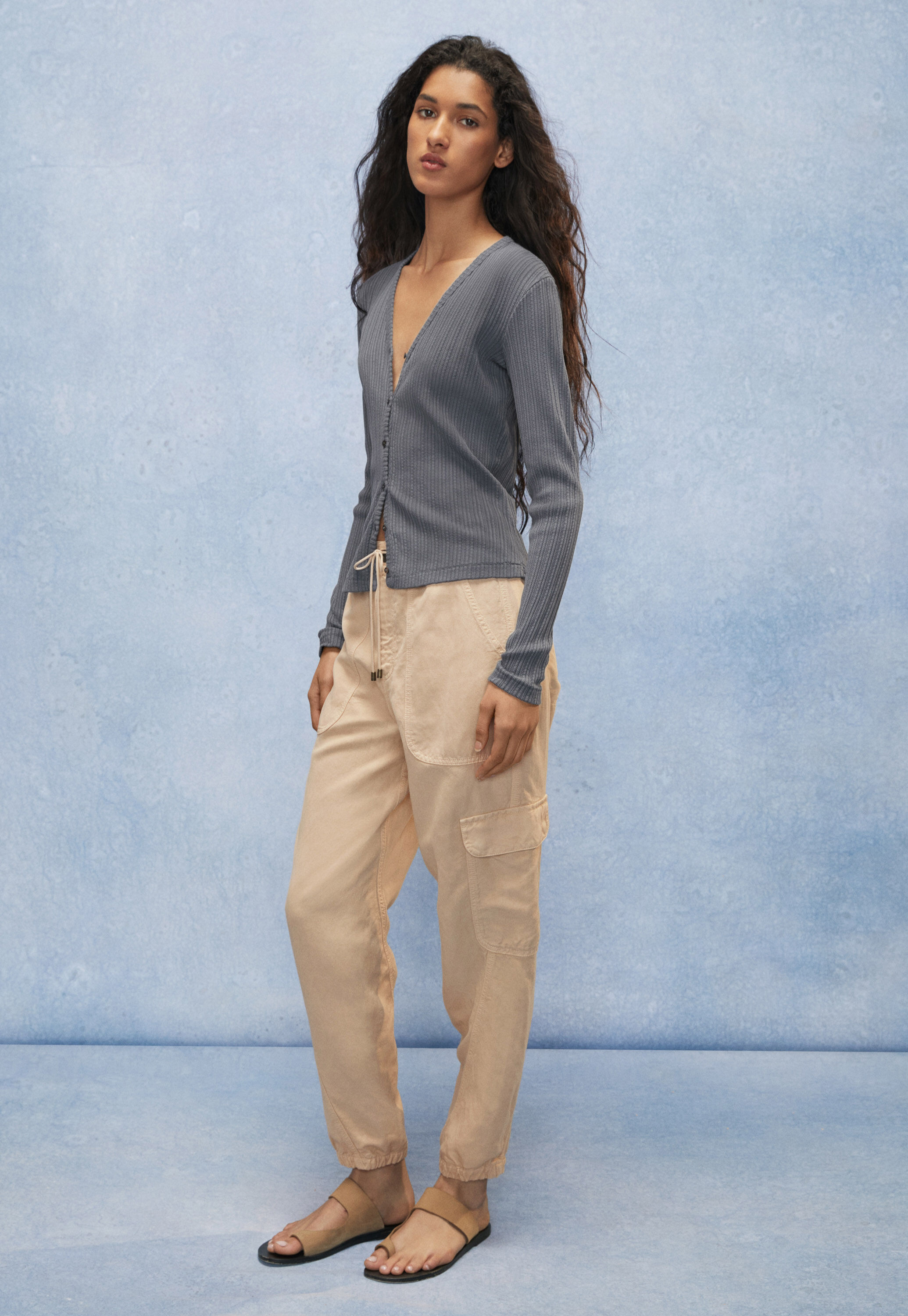 Pintuck blouse