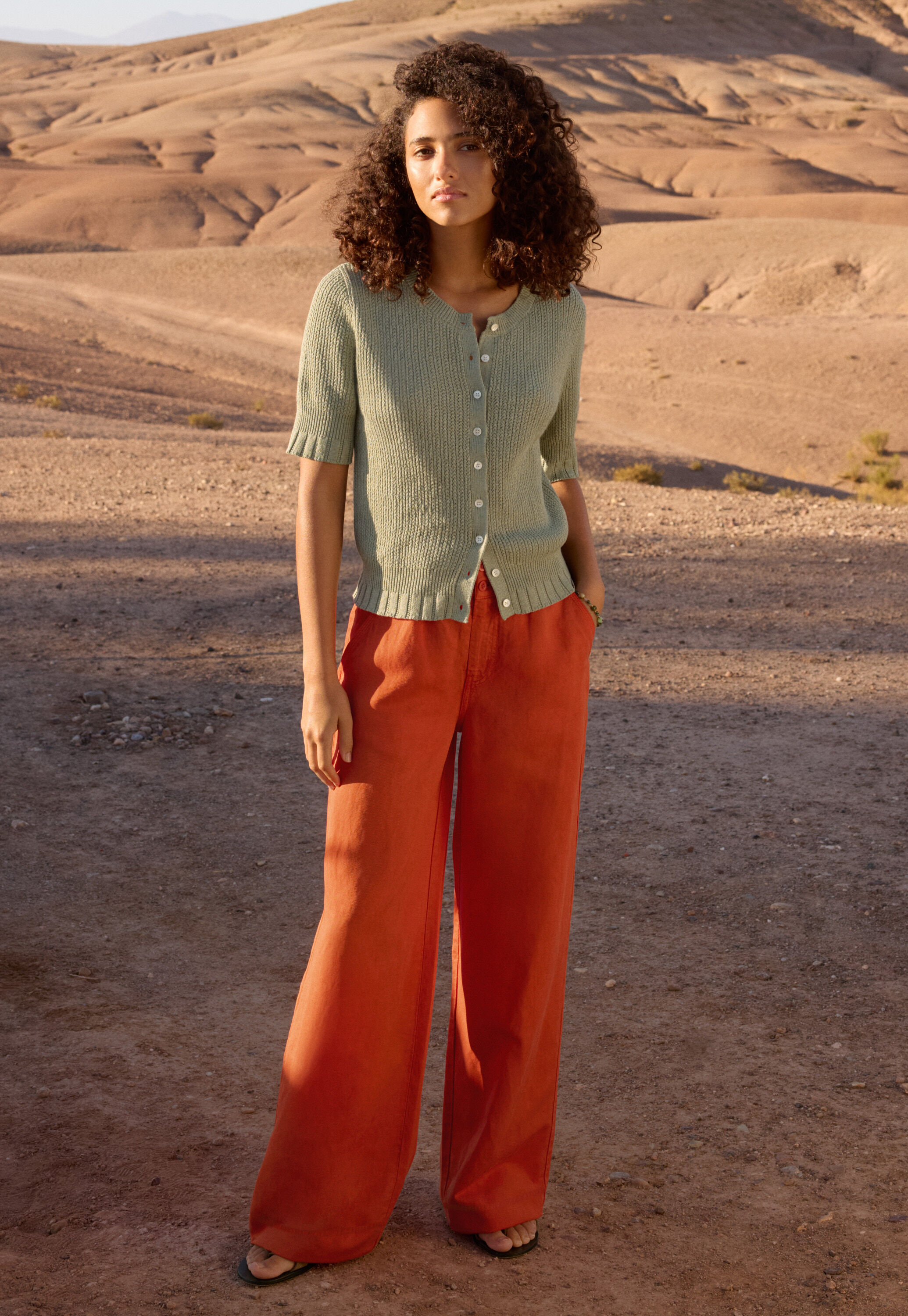 Tuck-stitch sweater