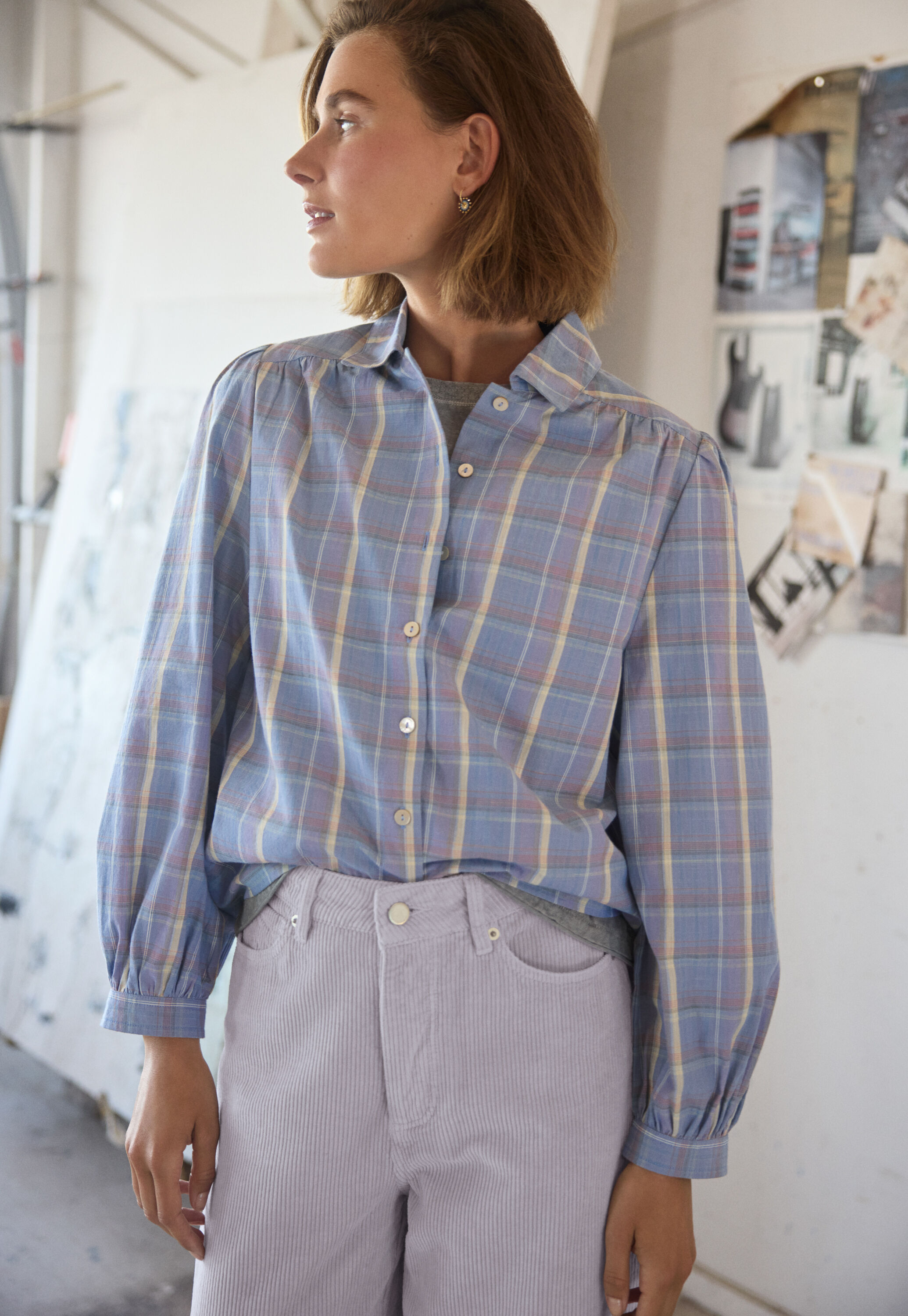 Checked shirt