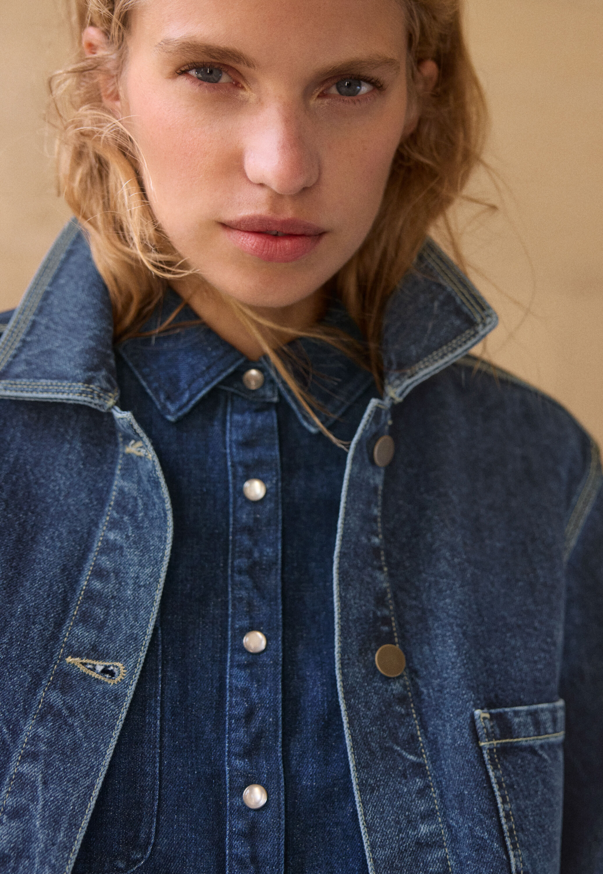 Boxy denim jacket