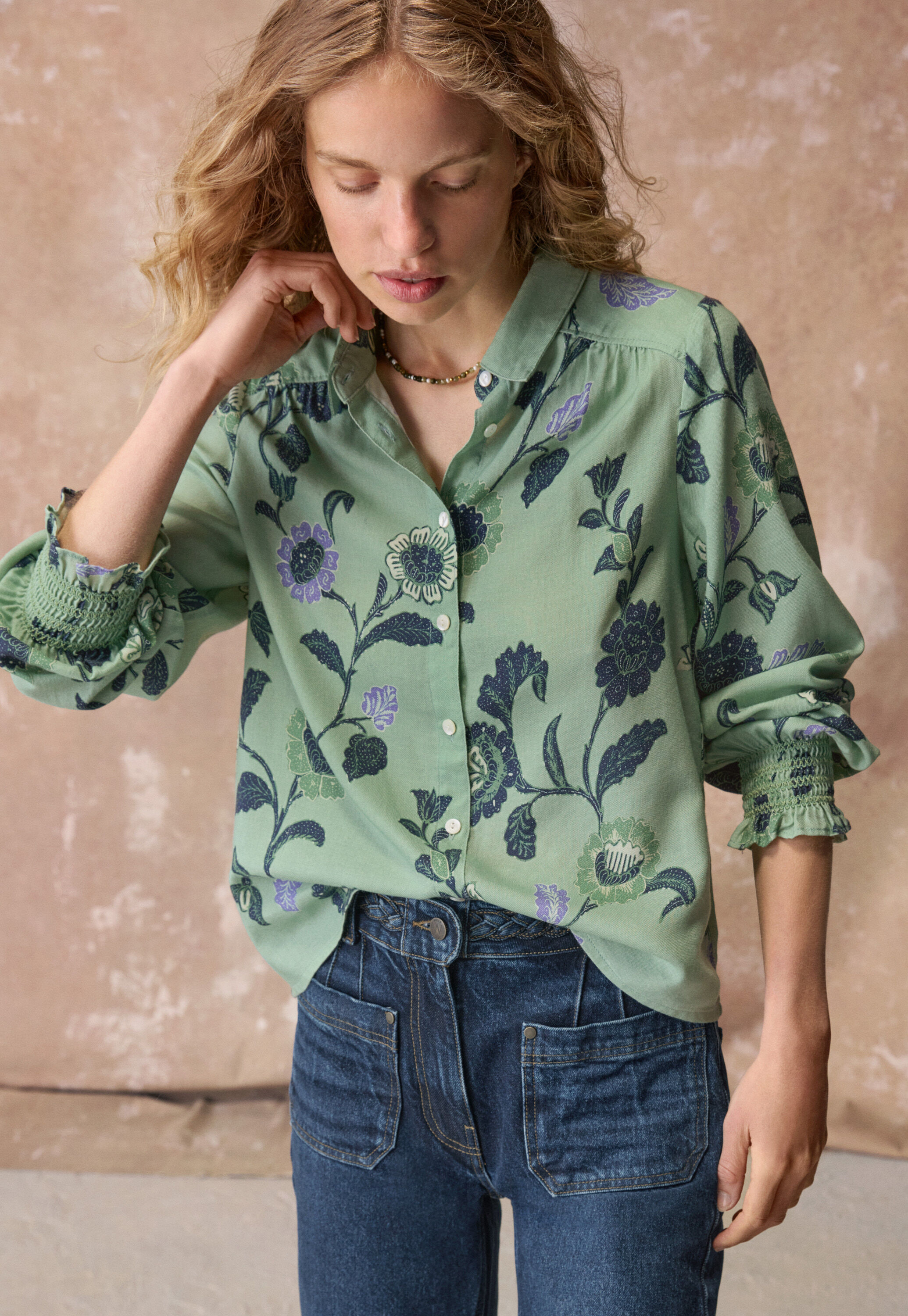 Printed blouse