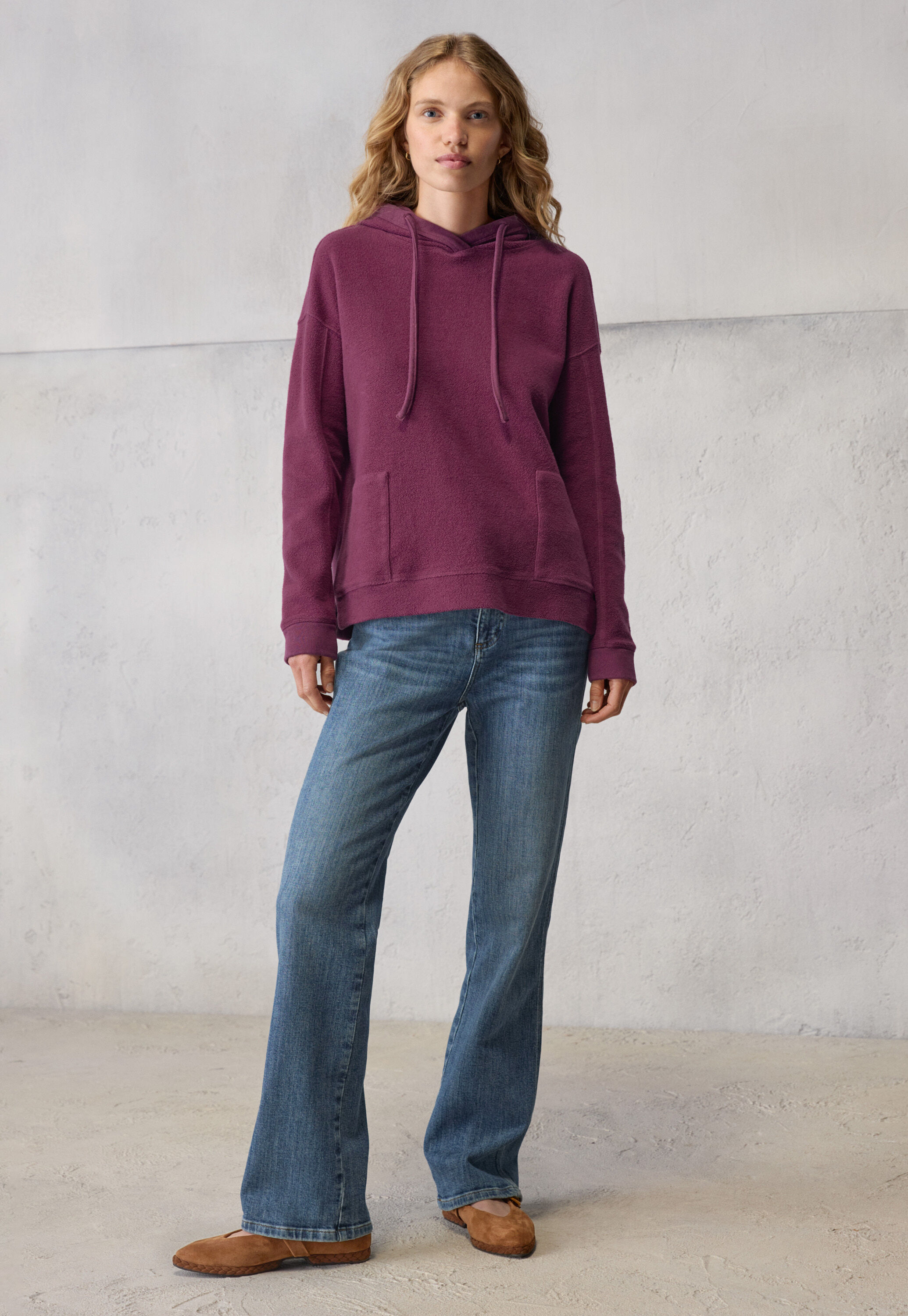 Fleece hoodie