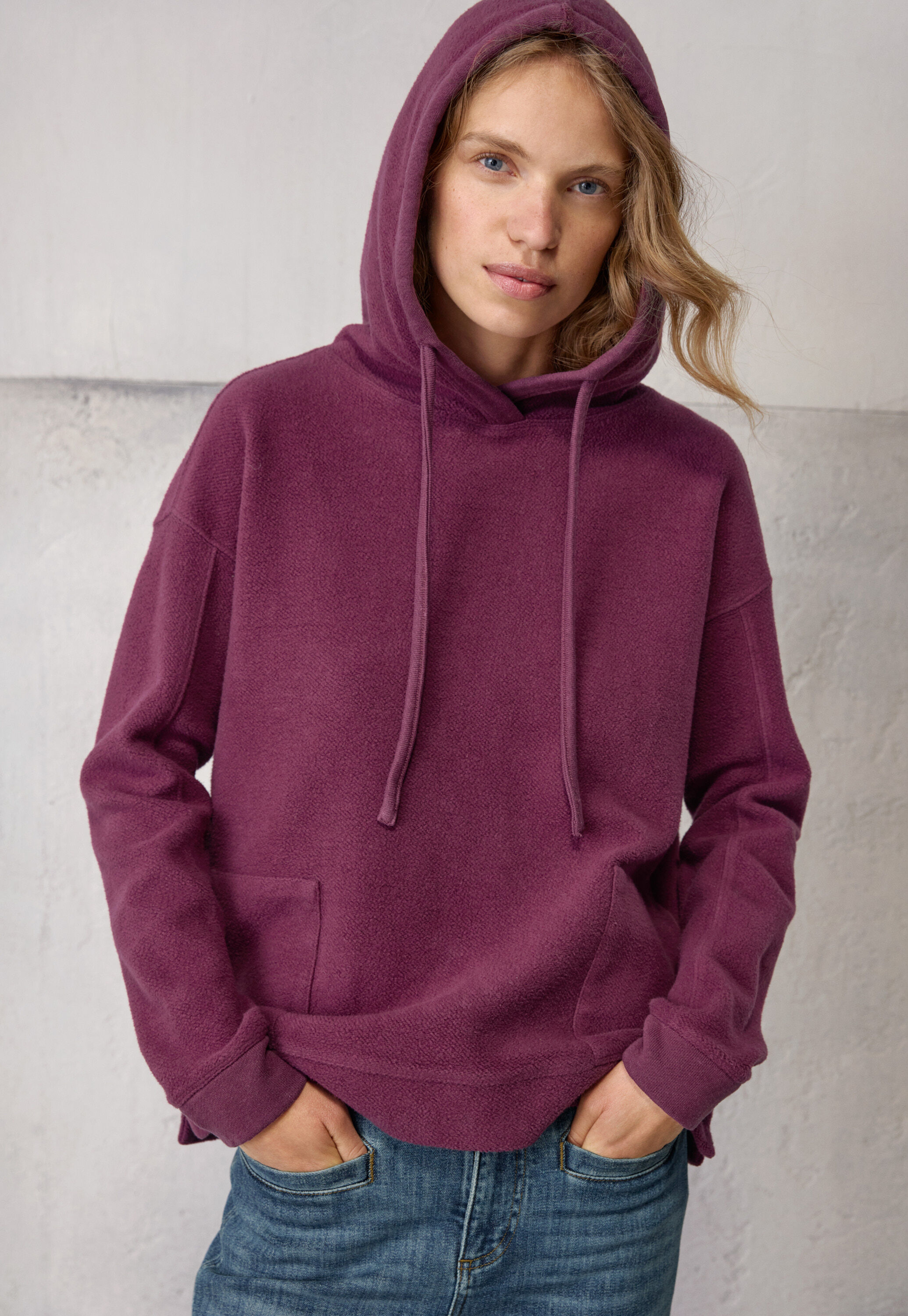 Fleece hoodie